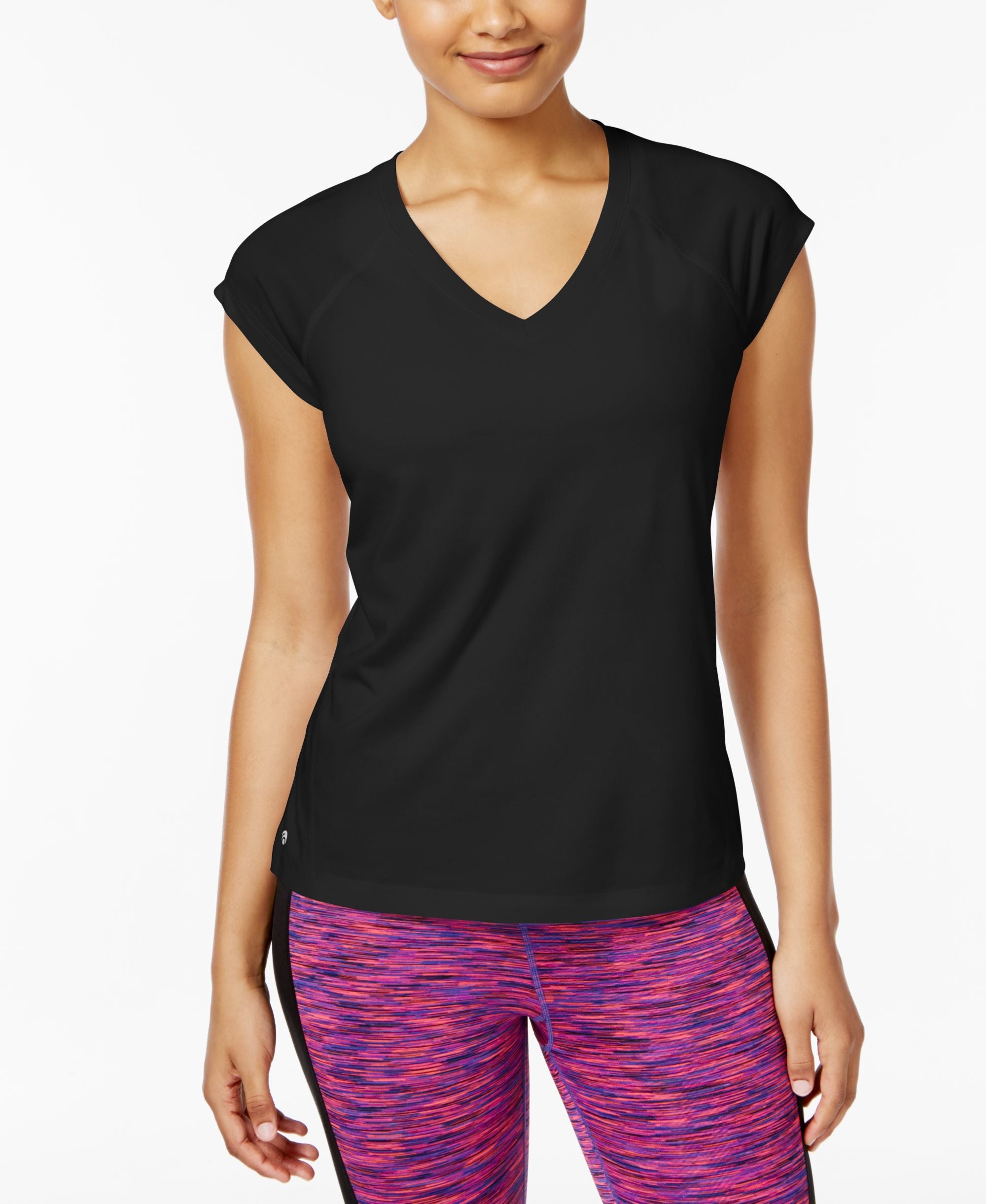 ID Ideology Womens Essentials Rapidry Heathered Performance T-Shirt