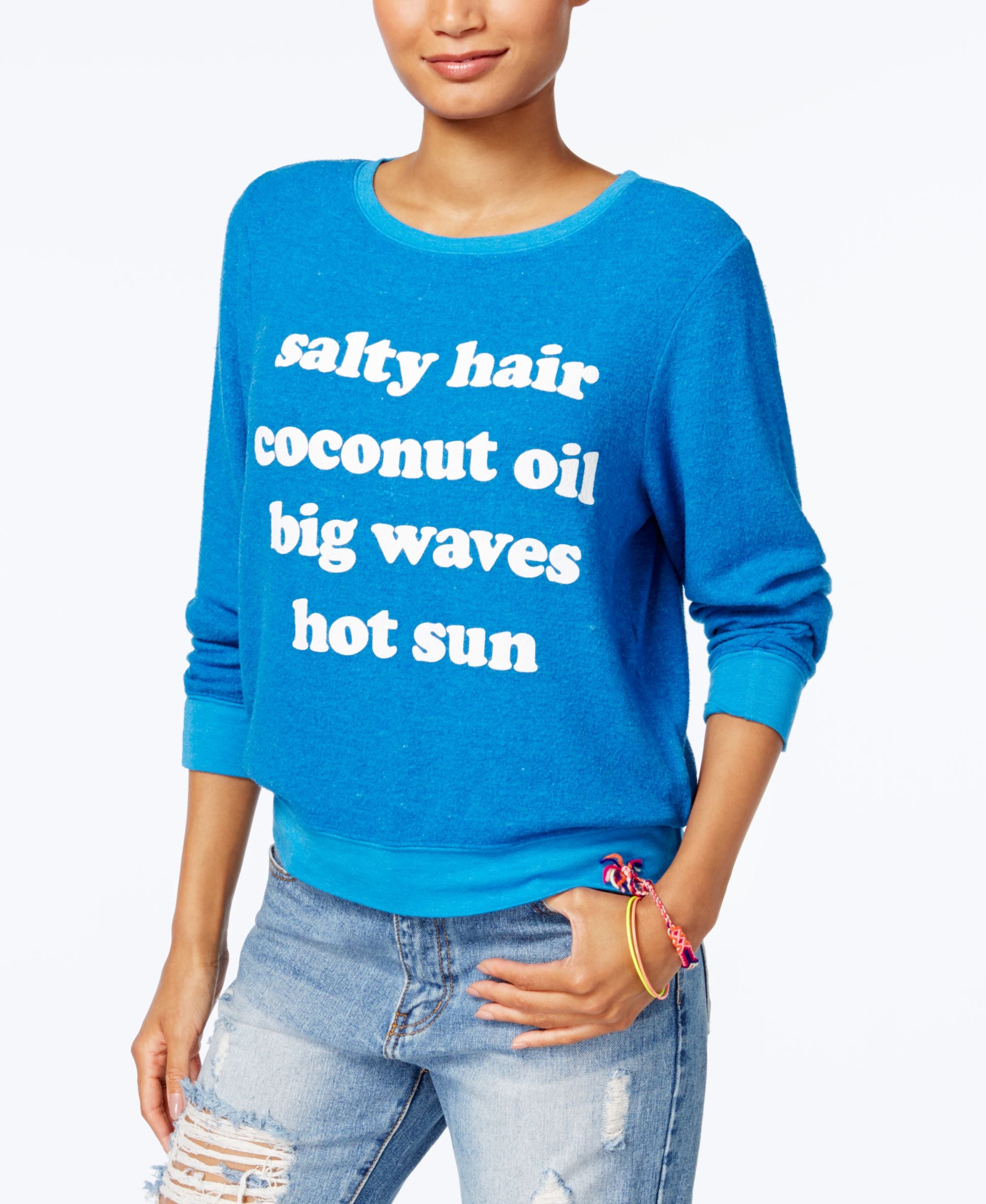 Dream Scene Cotton Beach Graphic Sweatshirt