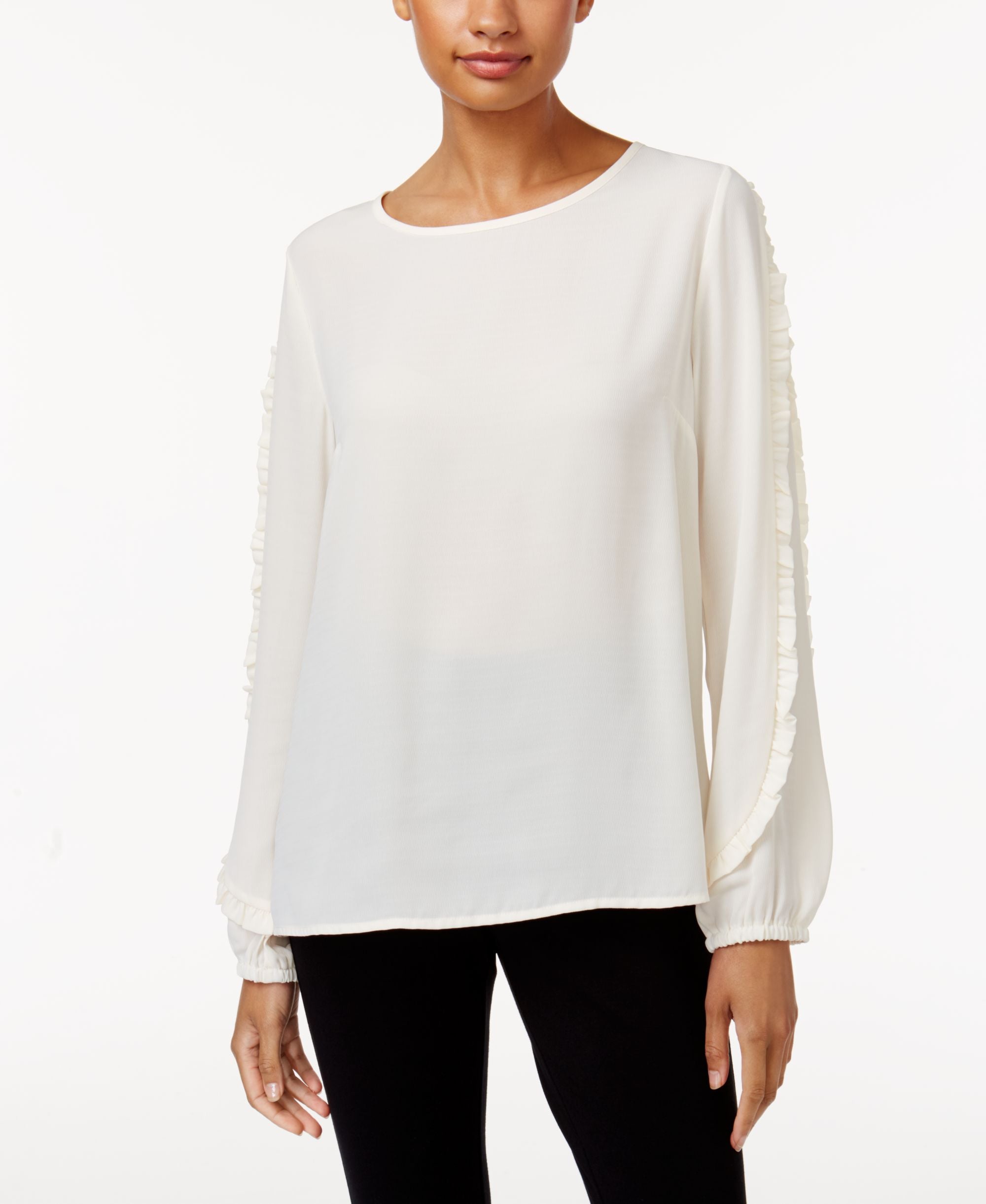 Joseph A Ruffled Top