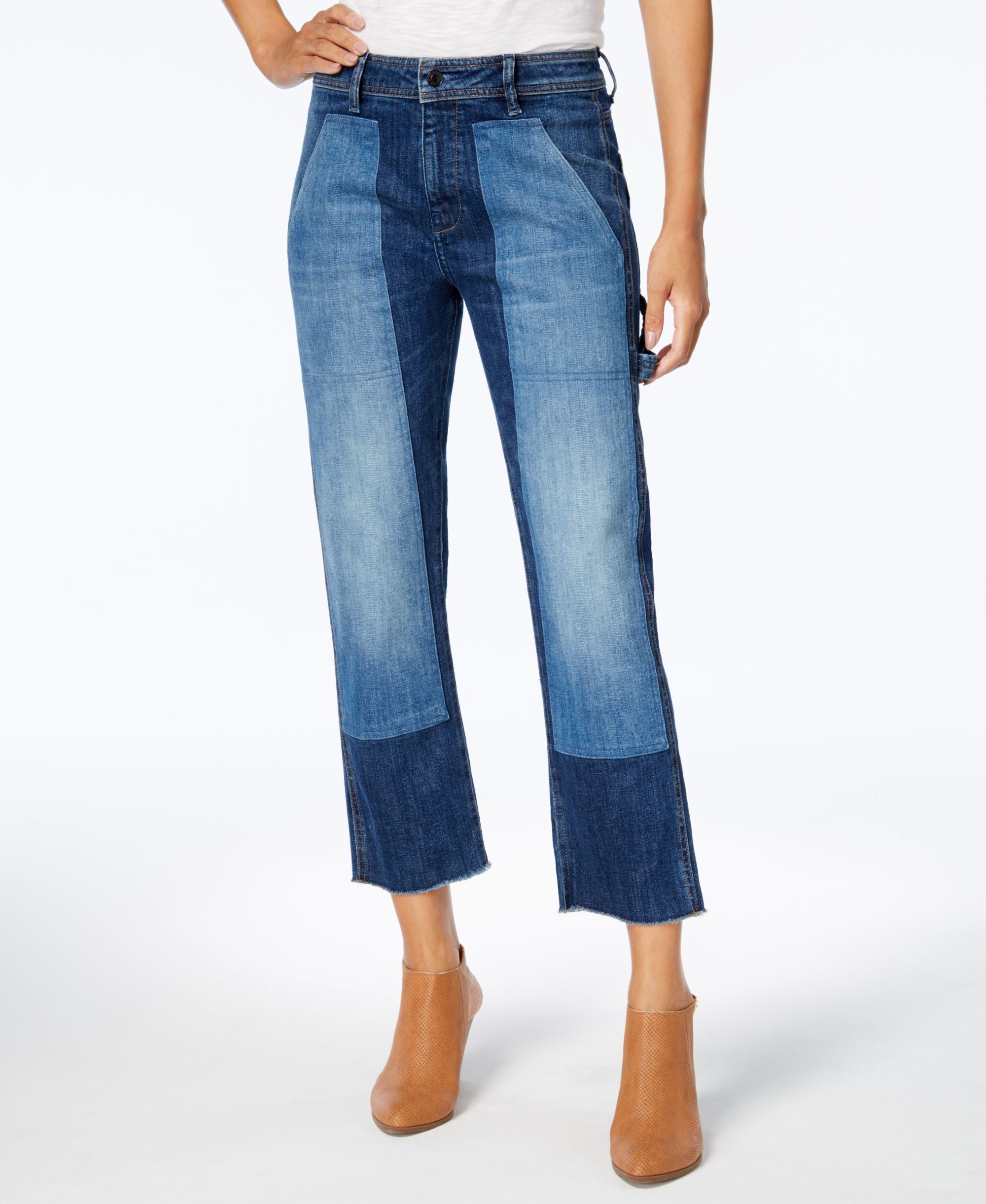 M1858 Flynn Colorblocked Carpenter Jeans