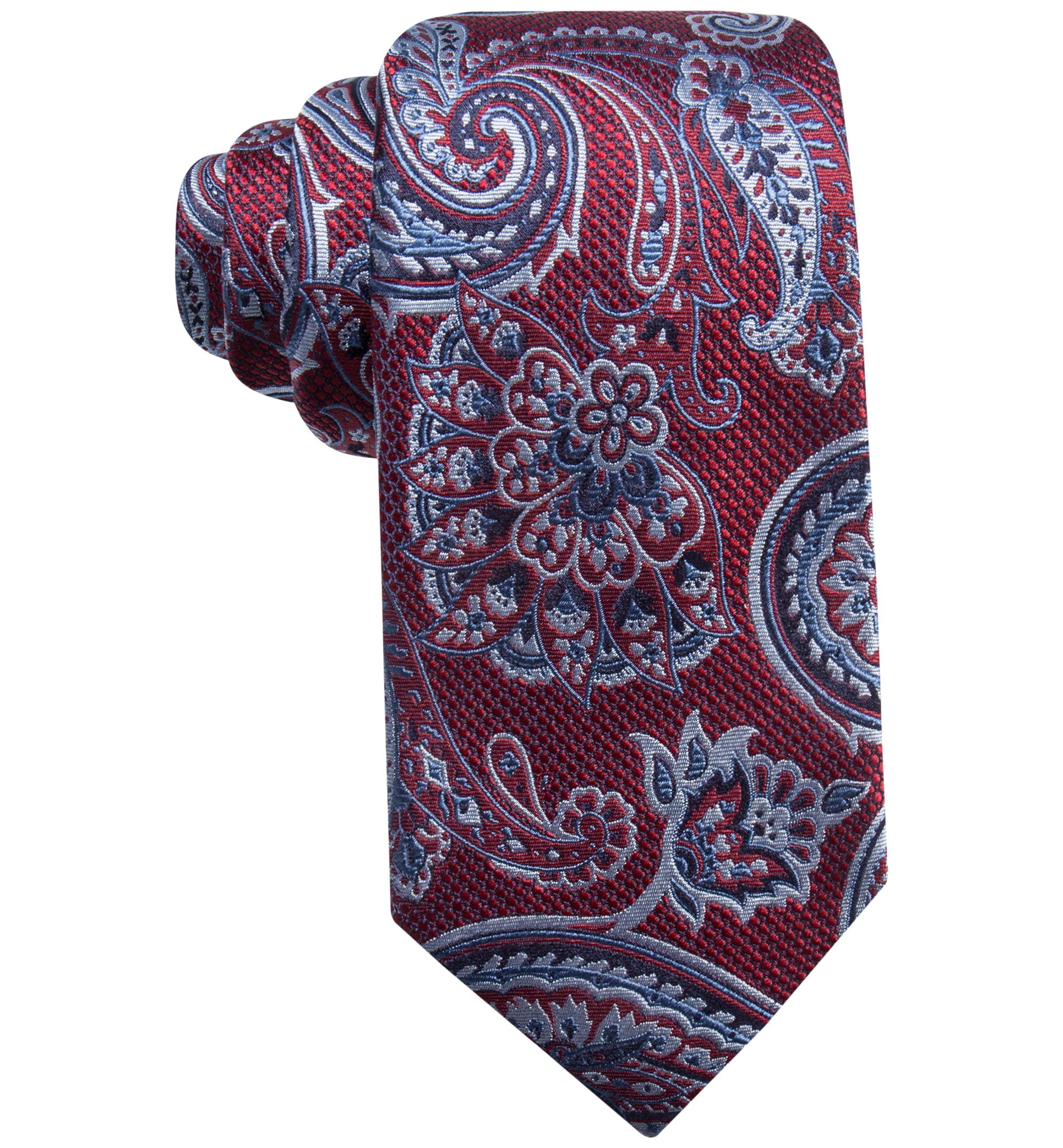 Tasso Elba Mens Paisley Silk Tie