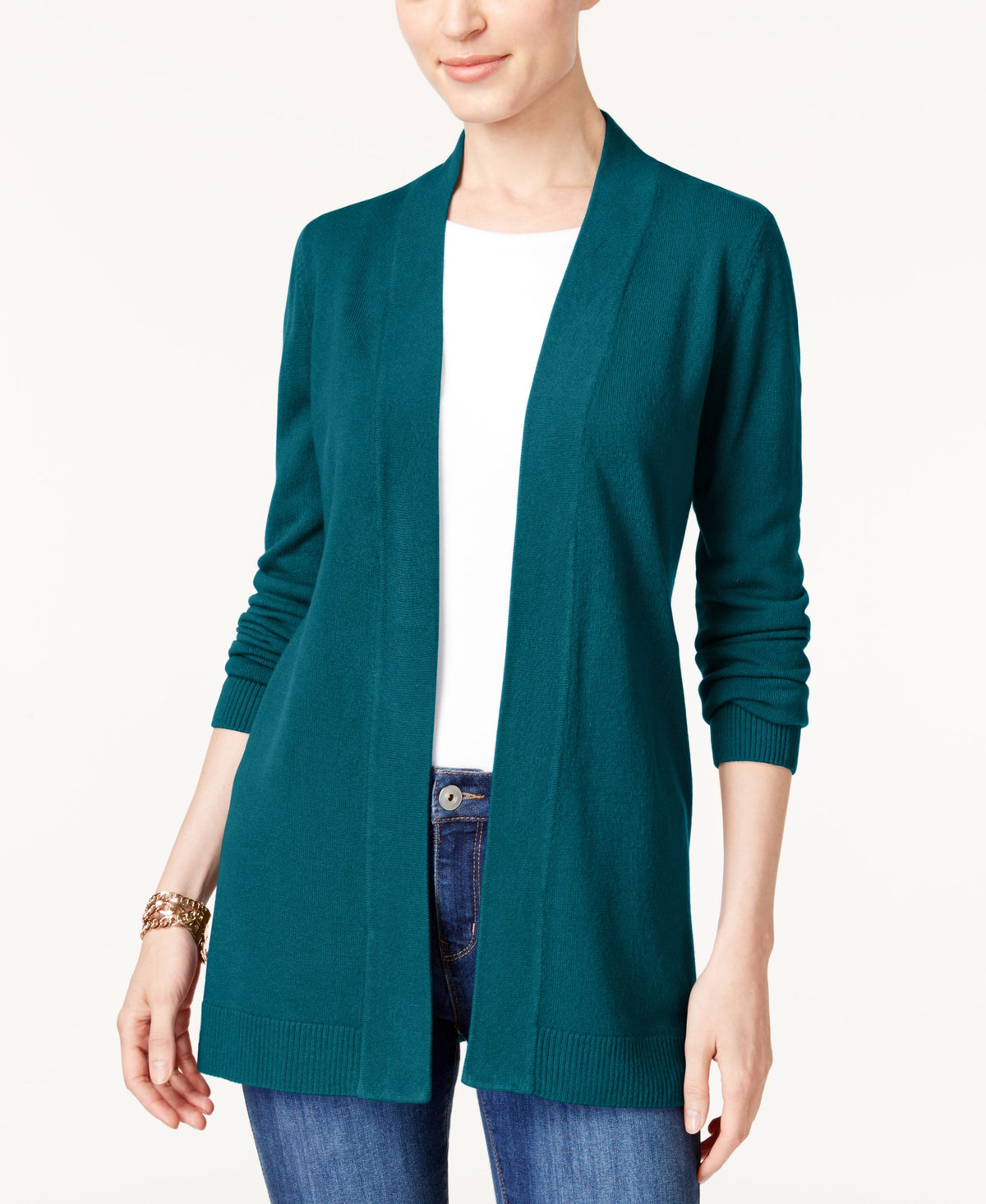 Open-Front Cardigan