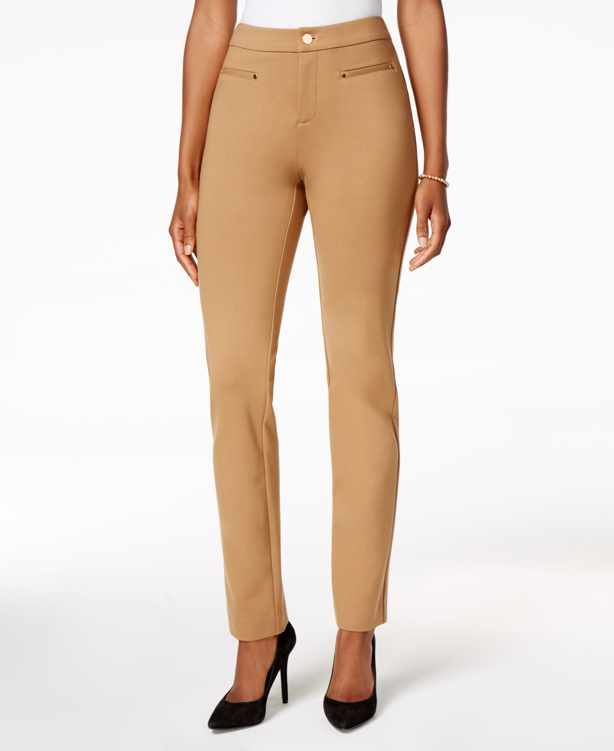 Charter Club Tummy Control Slim Leg Pants