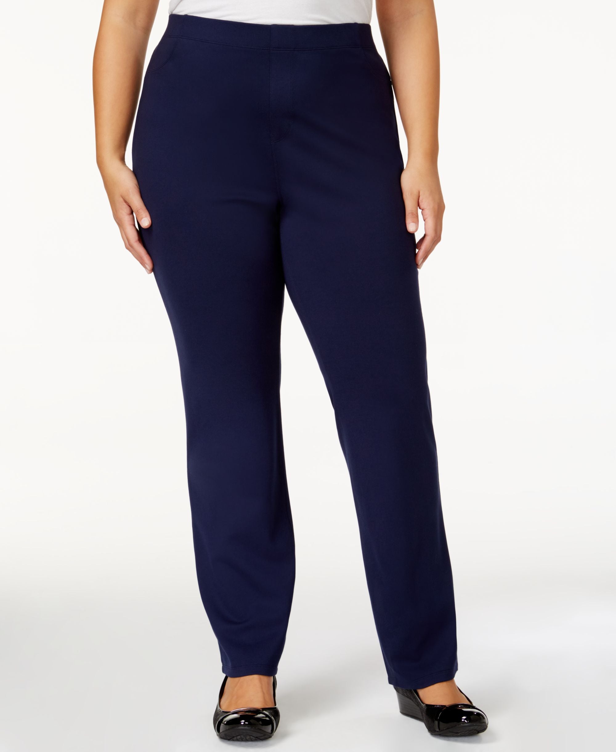 Karen Scott Plus Size Comfort Pants