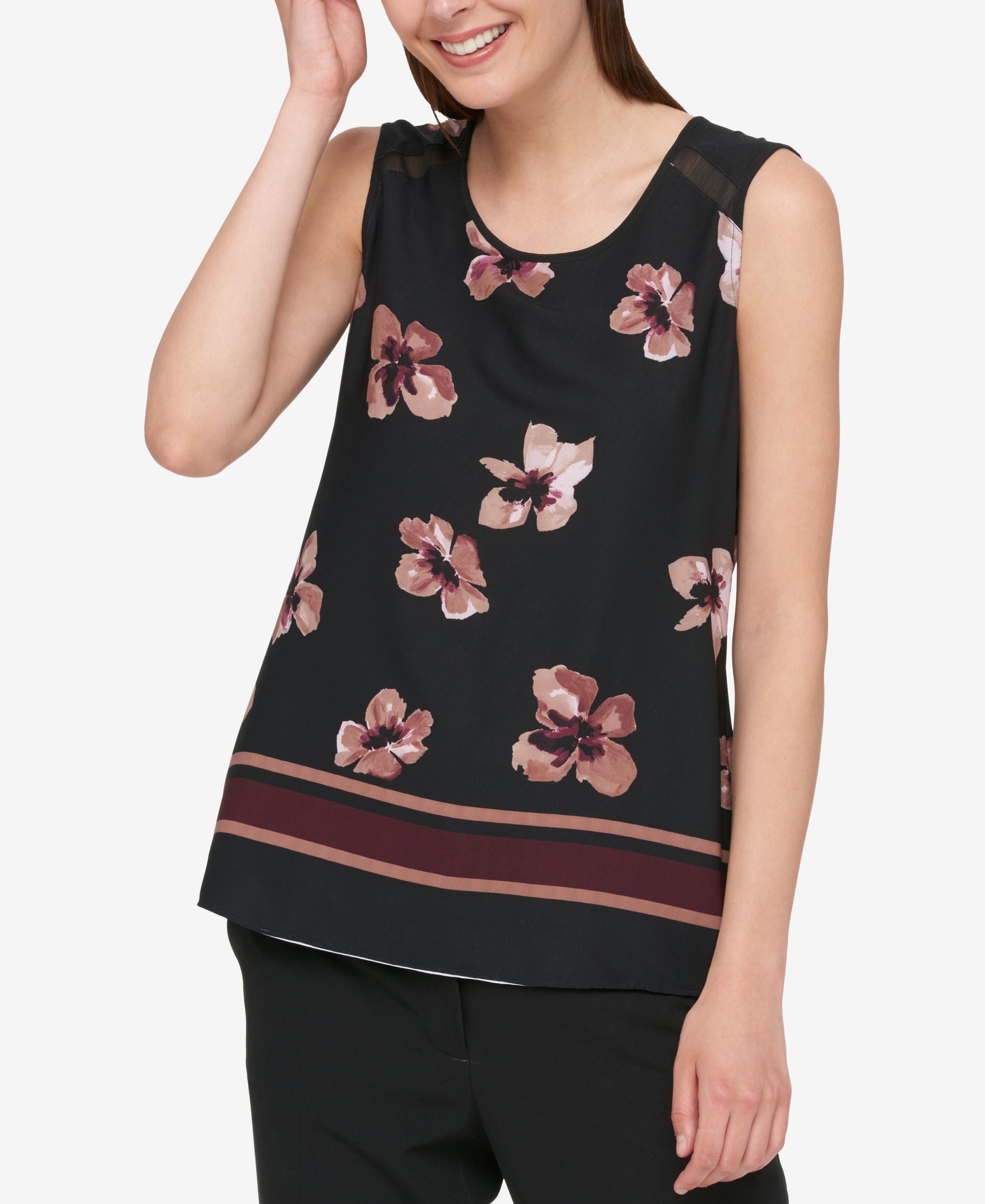 Tommy Hilfiger Mesh Trim Shell