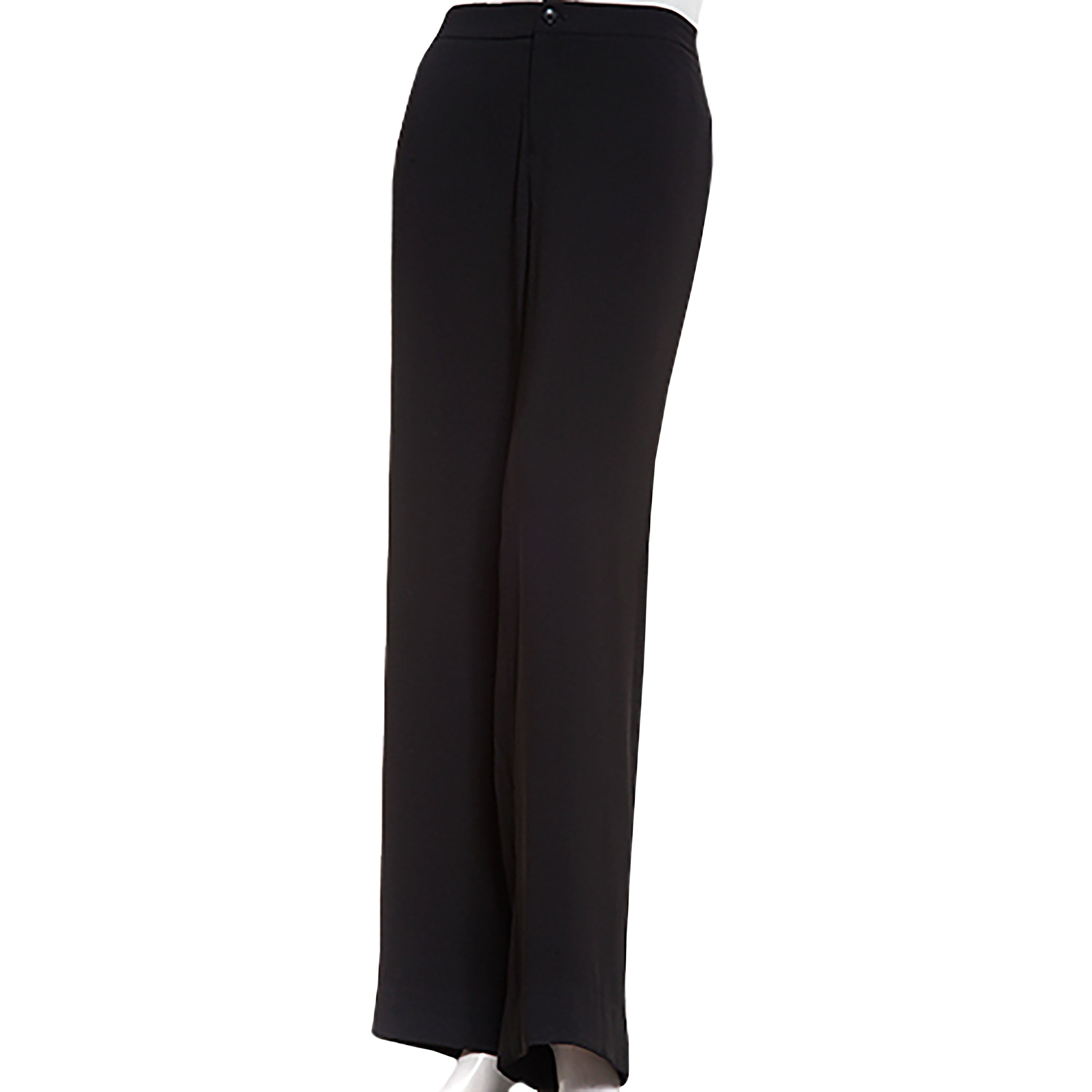 Joan Vass Wide Leg Trousers 12 Black