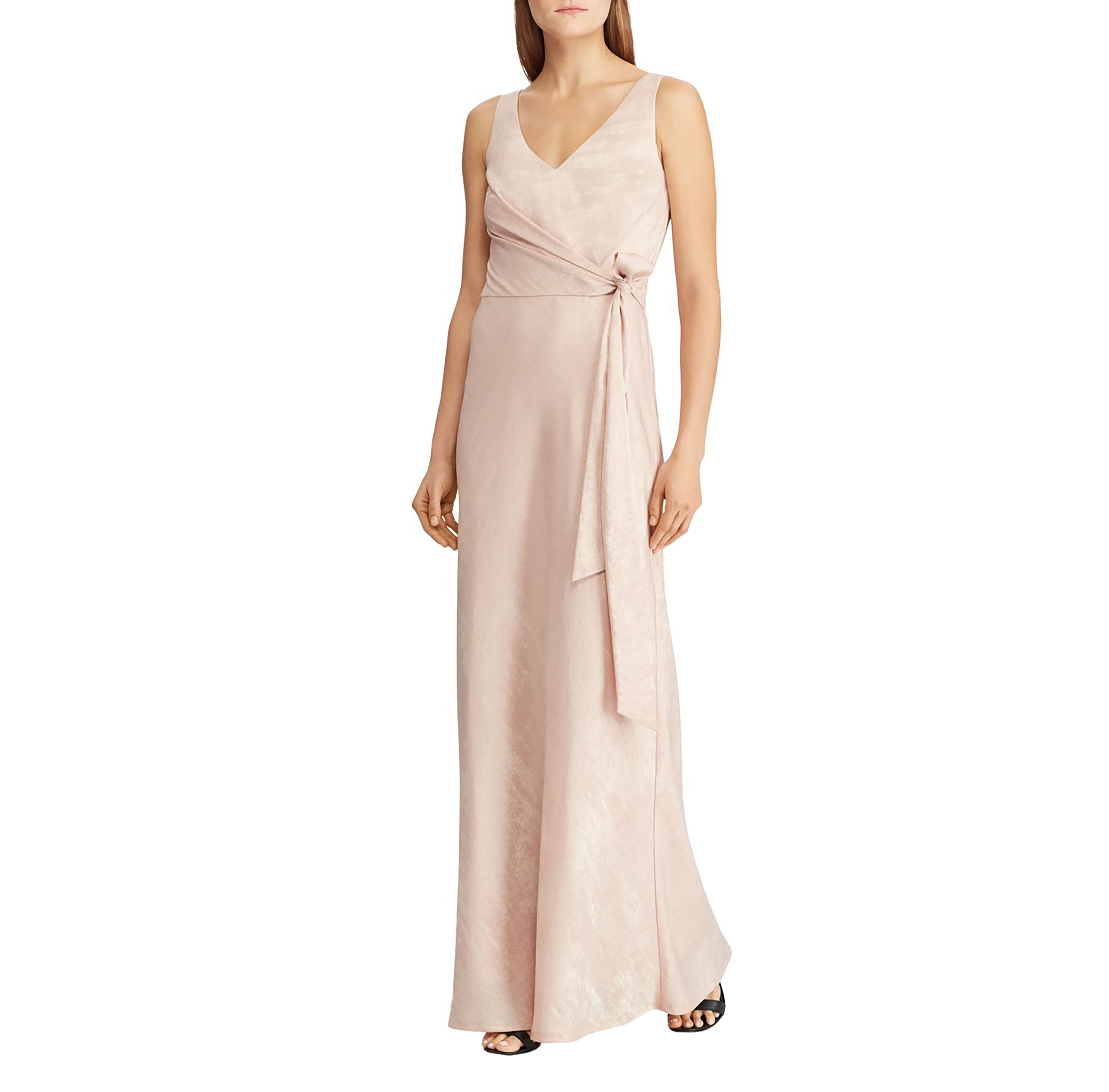Lauren Ralph Lauren Metallic Jacquard Dress