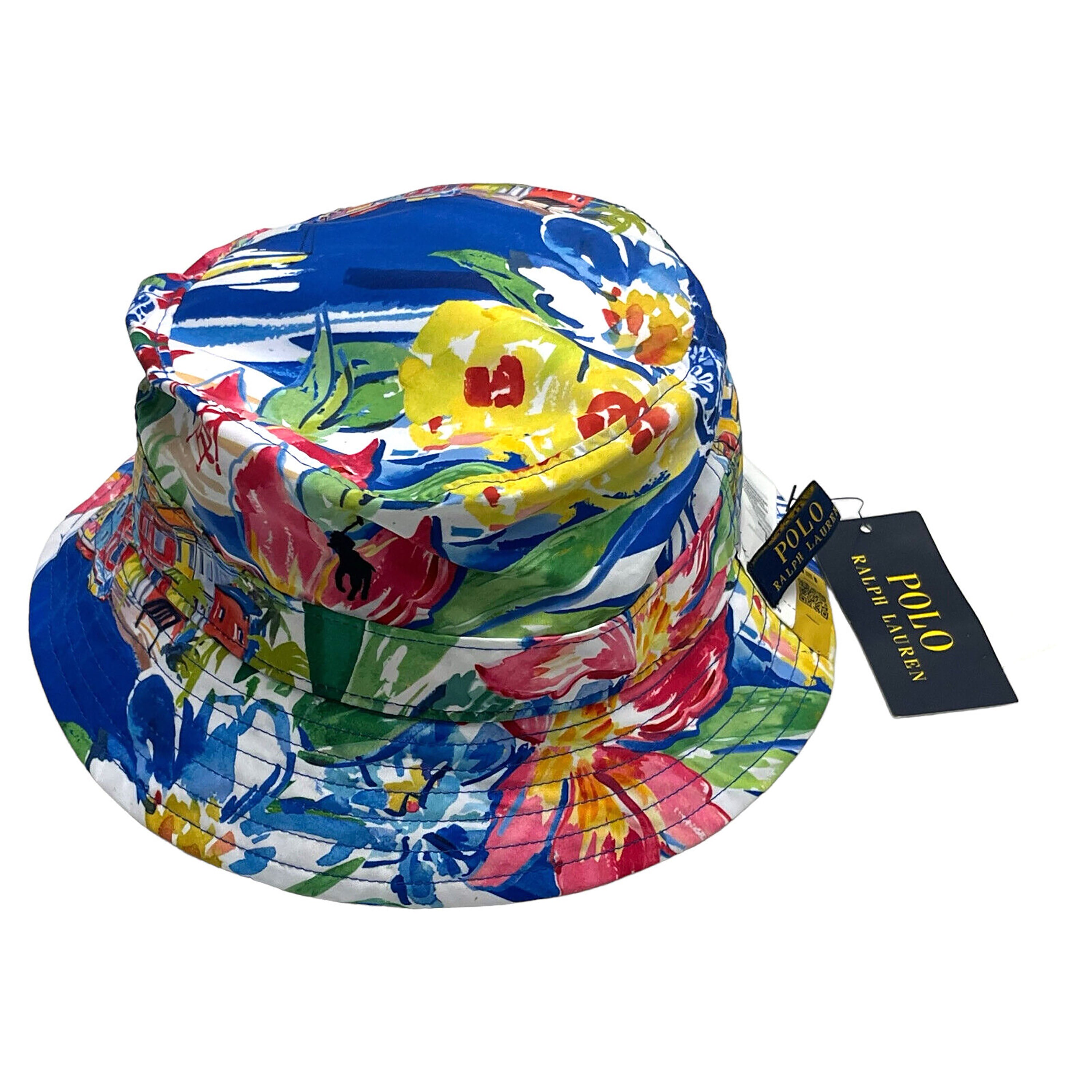 Polo Ralph Lauren Preppy Bucket Hat Fishing Cap