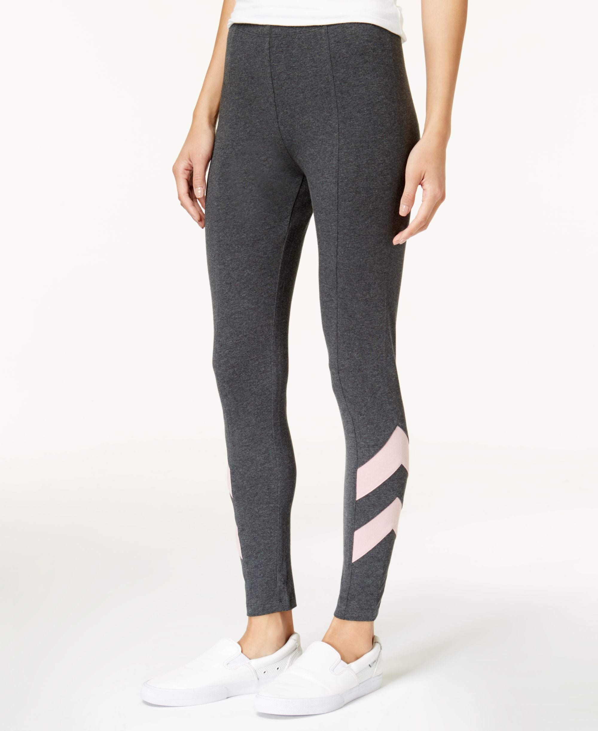 Hippie Rose Juniors Chevron Inset Leggings