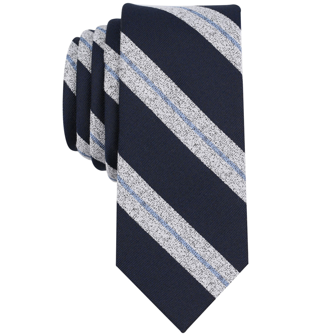 Men's Munder Stripe Skinny Tie