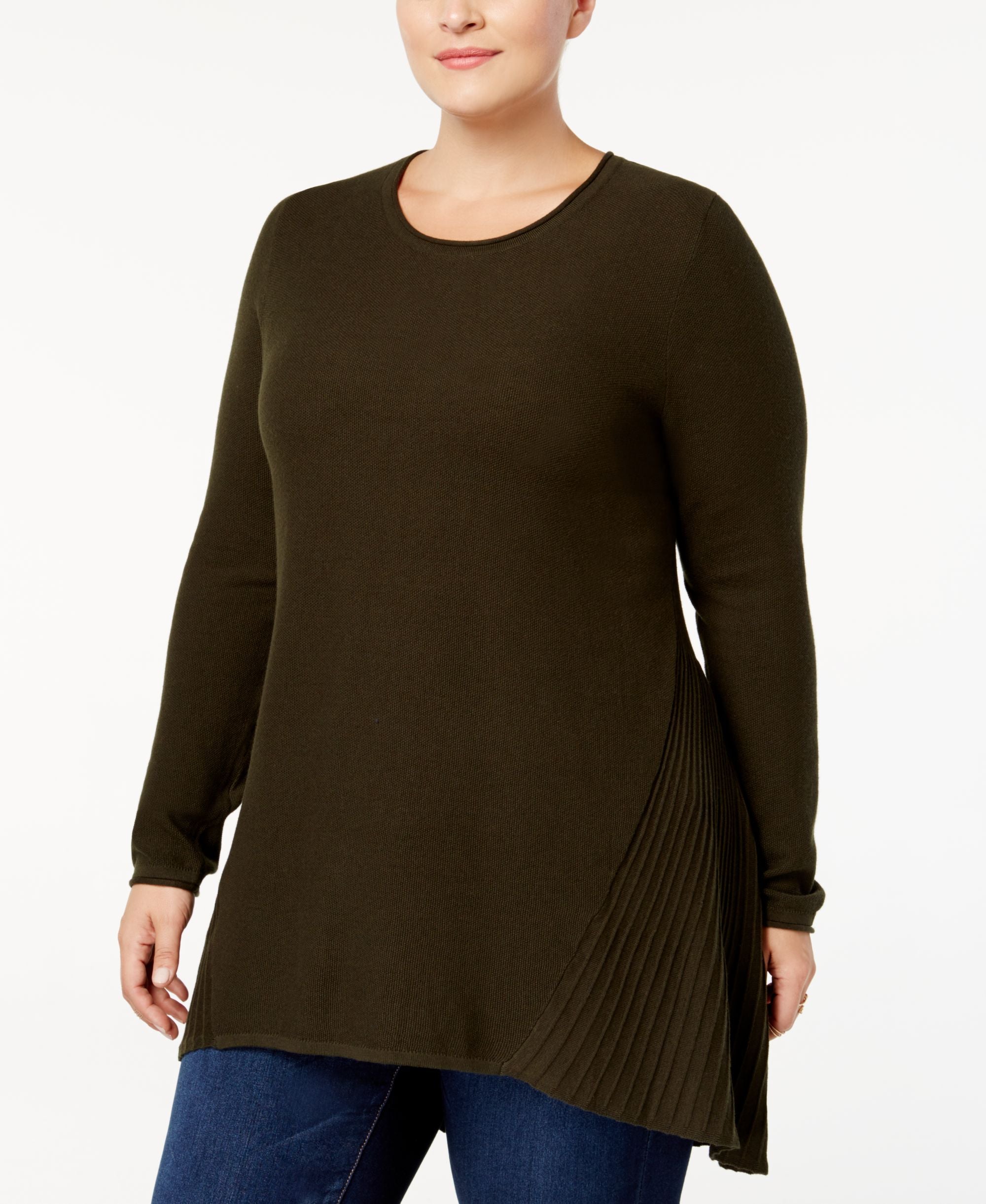 Style & Co Plus Size High Low Tunic Sweater