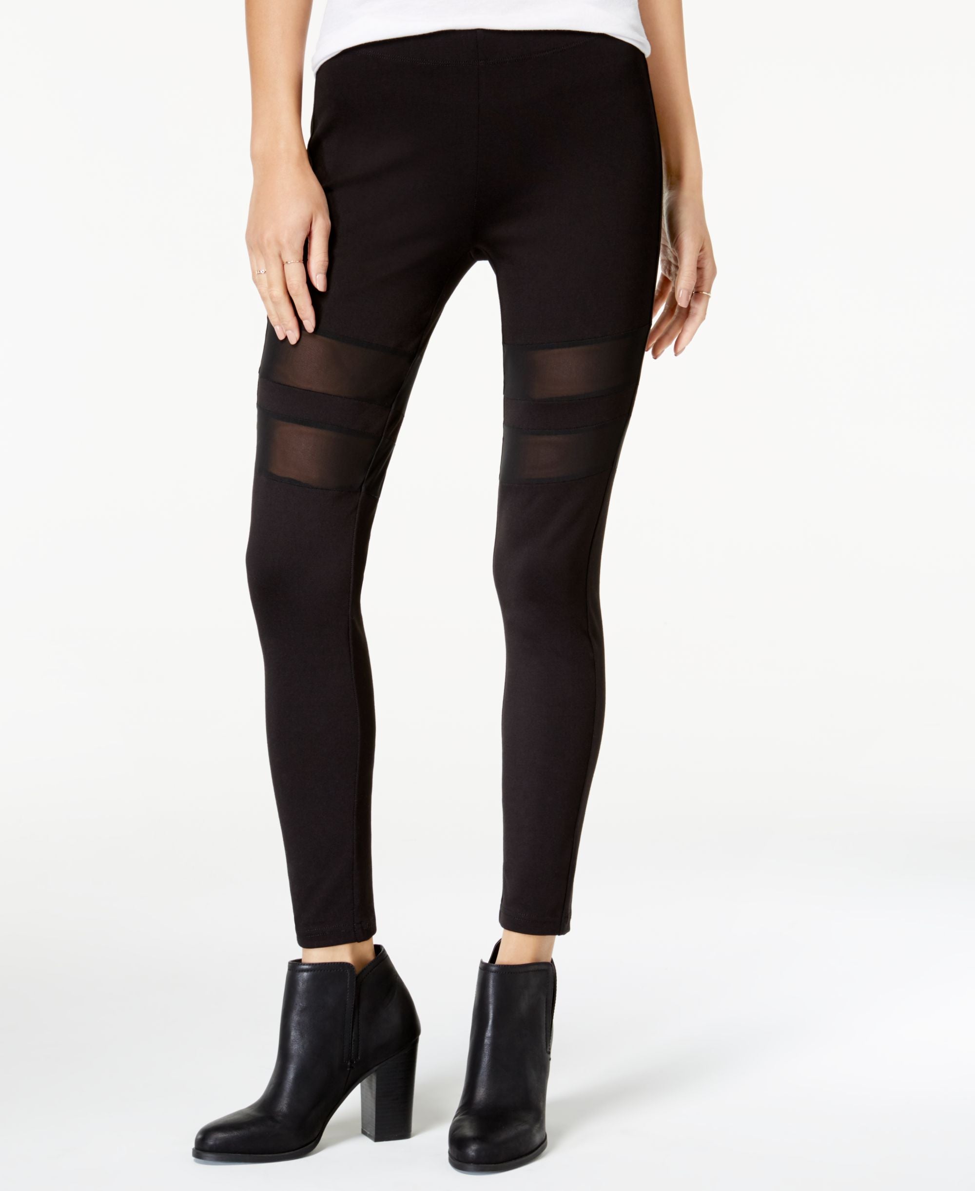 Celebrity Pink Juniors Sheer Inset Leggings