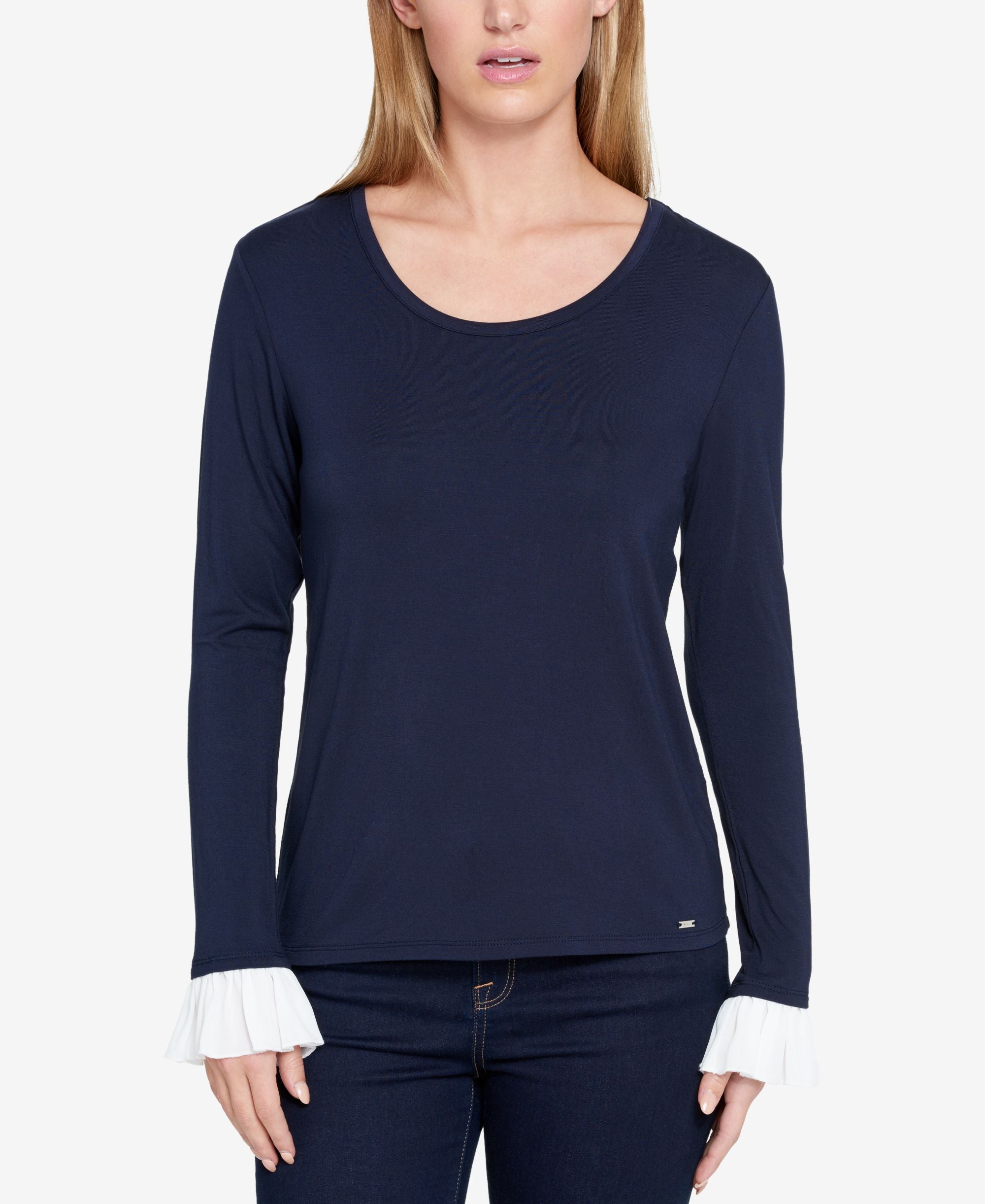 Tommy Hilfiger Ruffled Sleeve Top