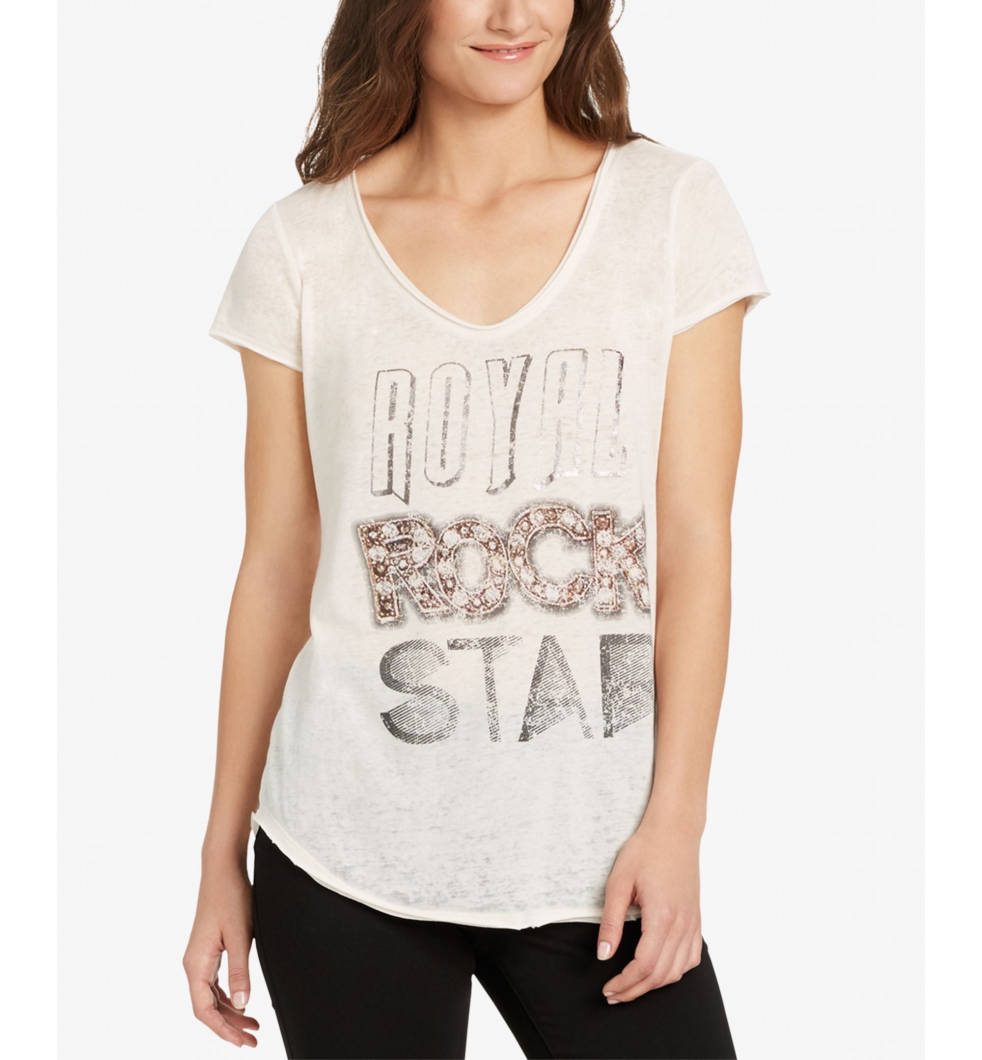 WILLIAM RAST Melange Graphic T-Shirt