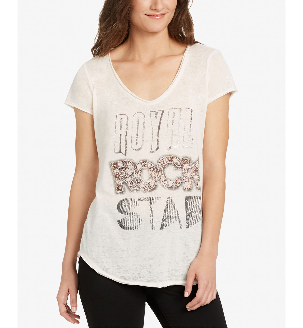 WILLIAM RAST Melange Graphic T-Shirt