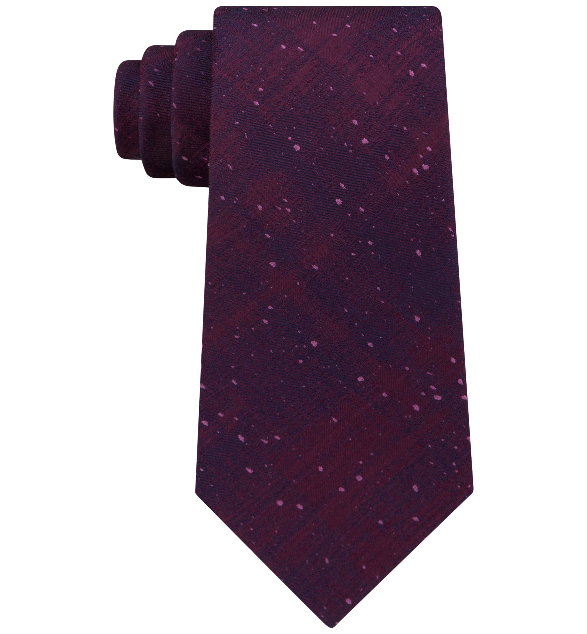 Calvin Klein Mens Galaxy Allover Silk Tie