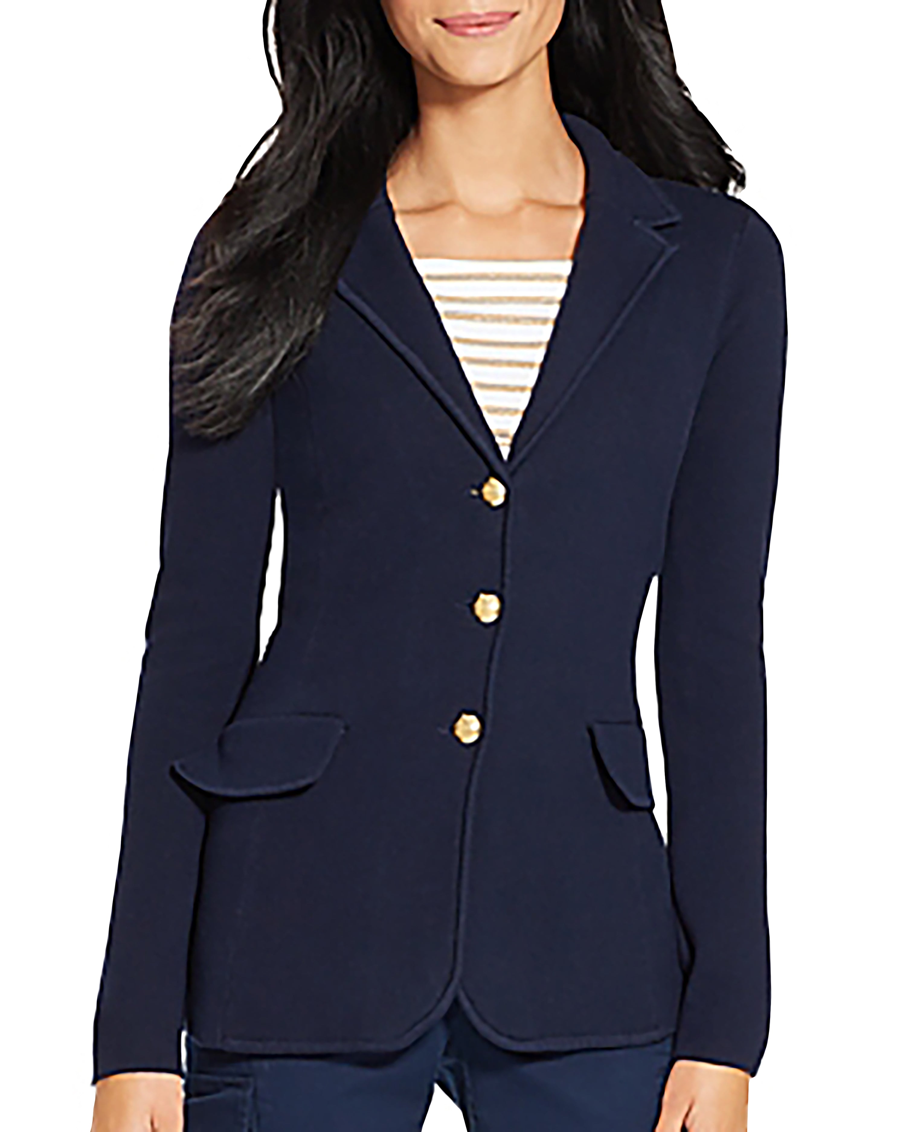 Ralph Lauren Women's Blazer Jacket Navy M