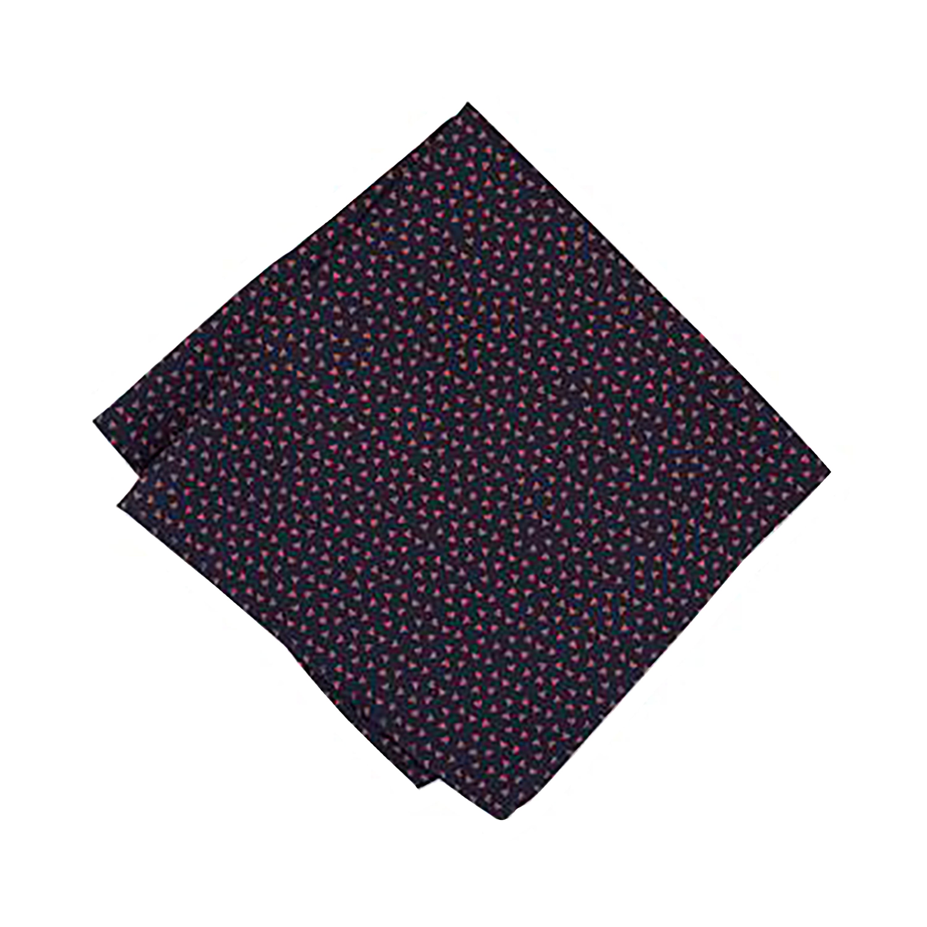 Men's Angle Geo-Print Pocket Square