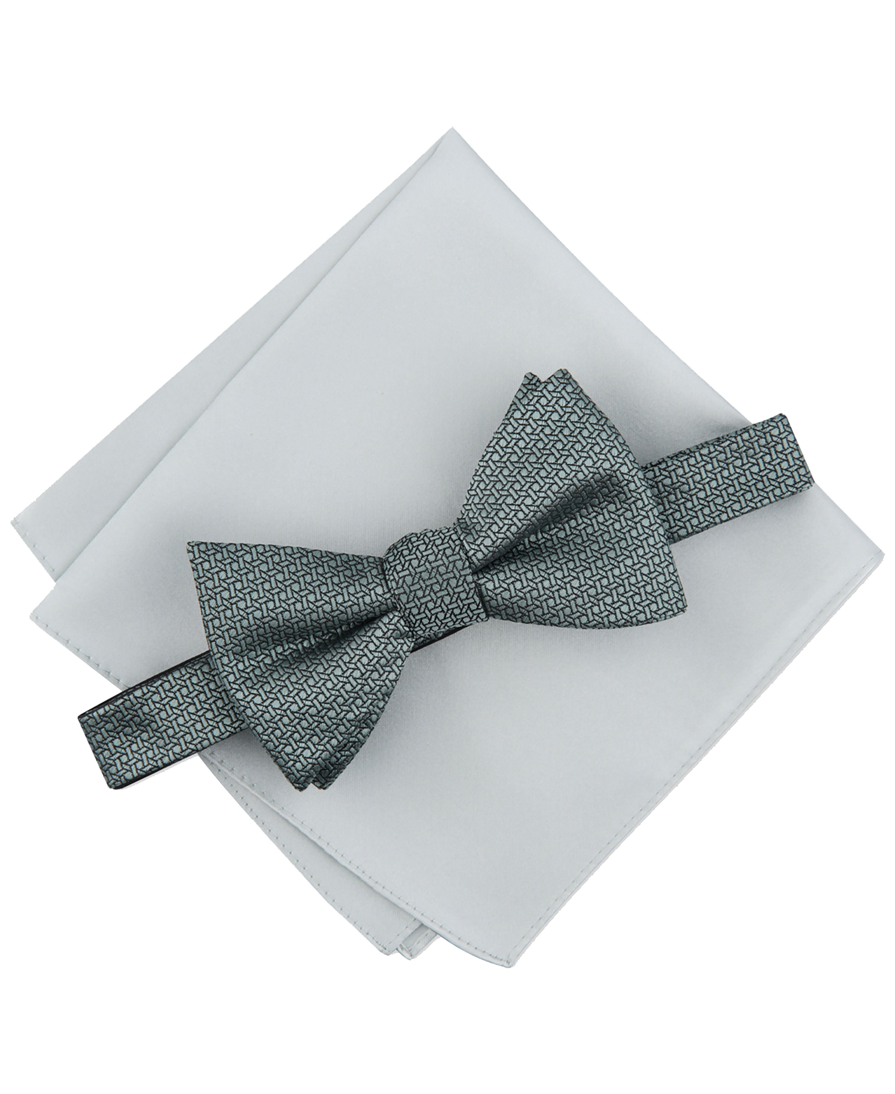 Men's 2-Pc. Bow Tie & Pocket Square Set