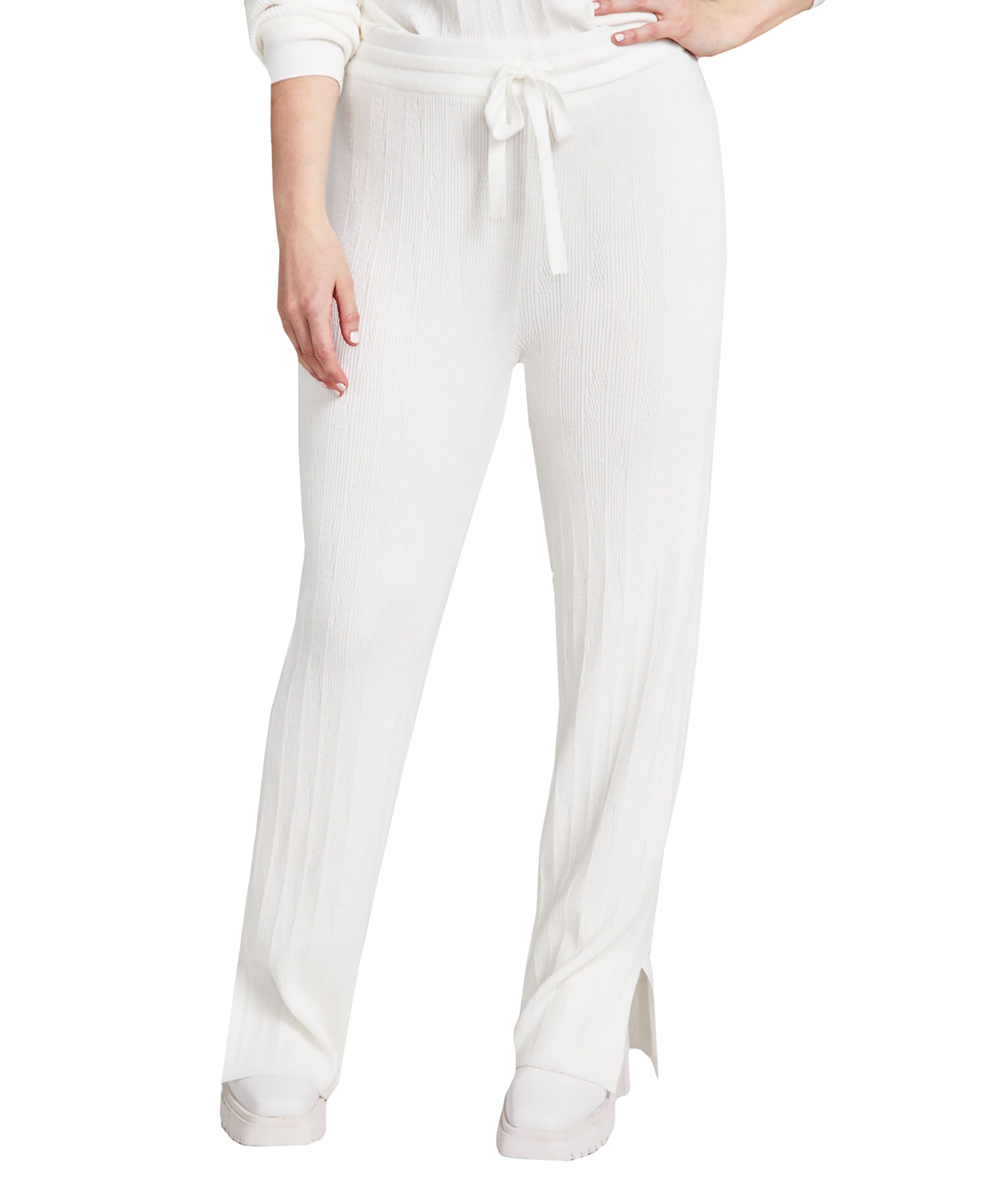 Women's High-Rise Sweater Pants Calla Lily M