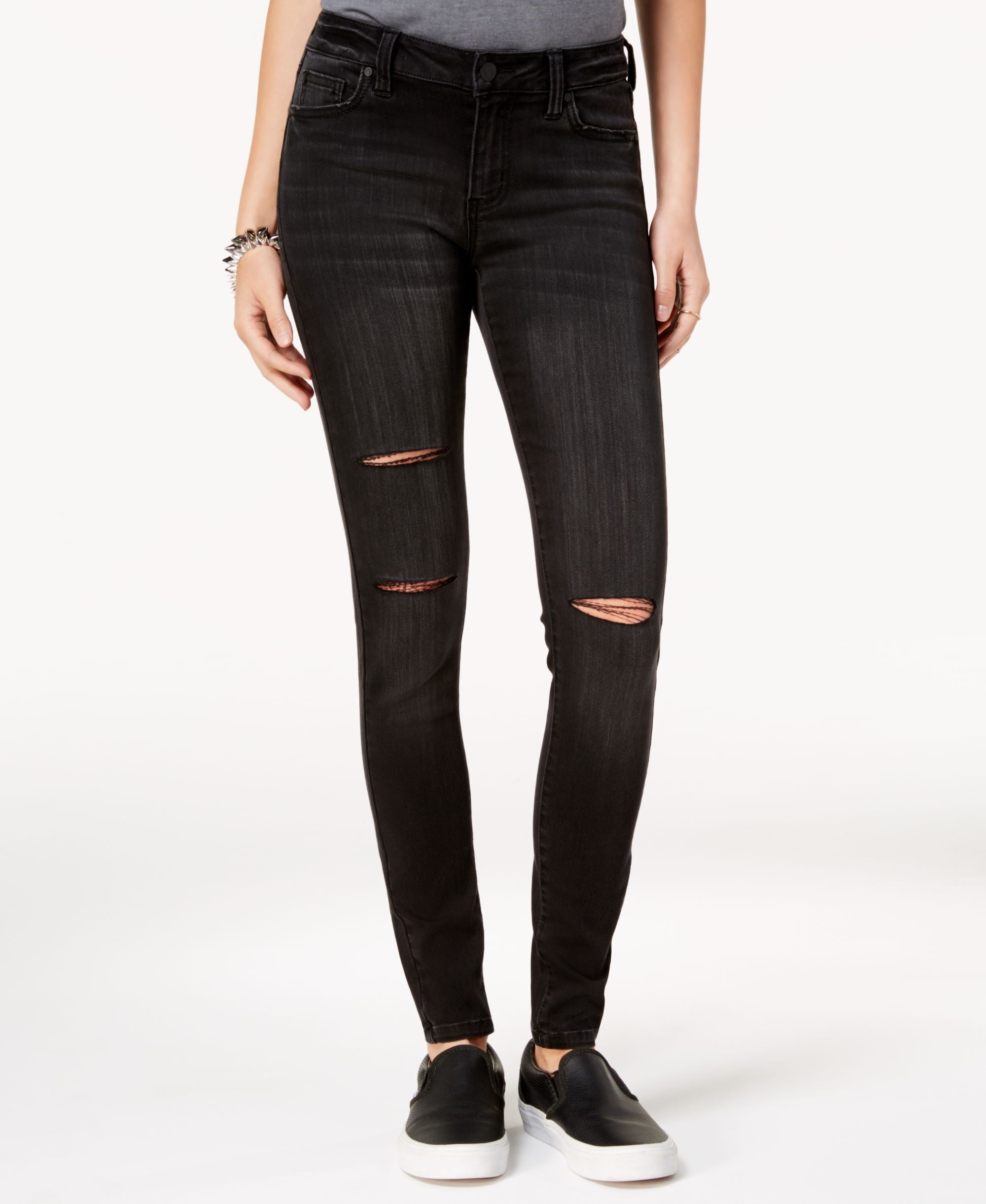 Celebrity Pink Jeans Juniors Ripped Skinny Jeans