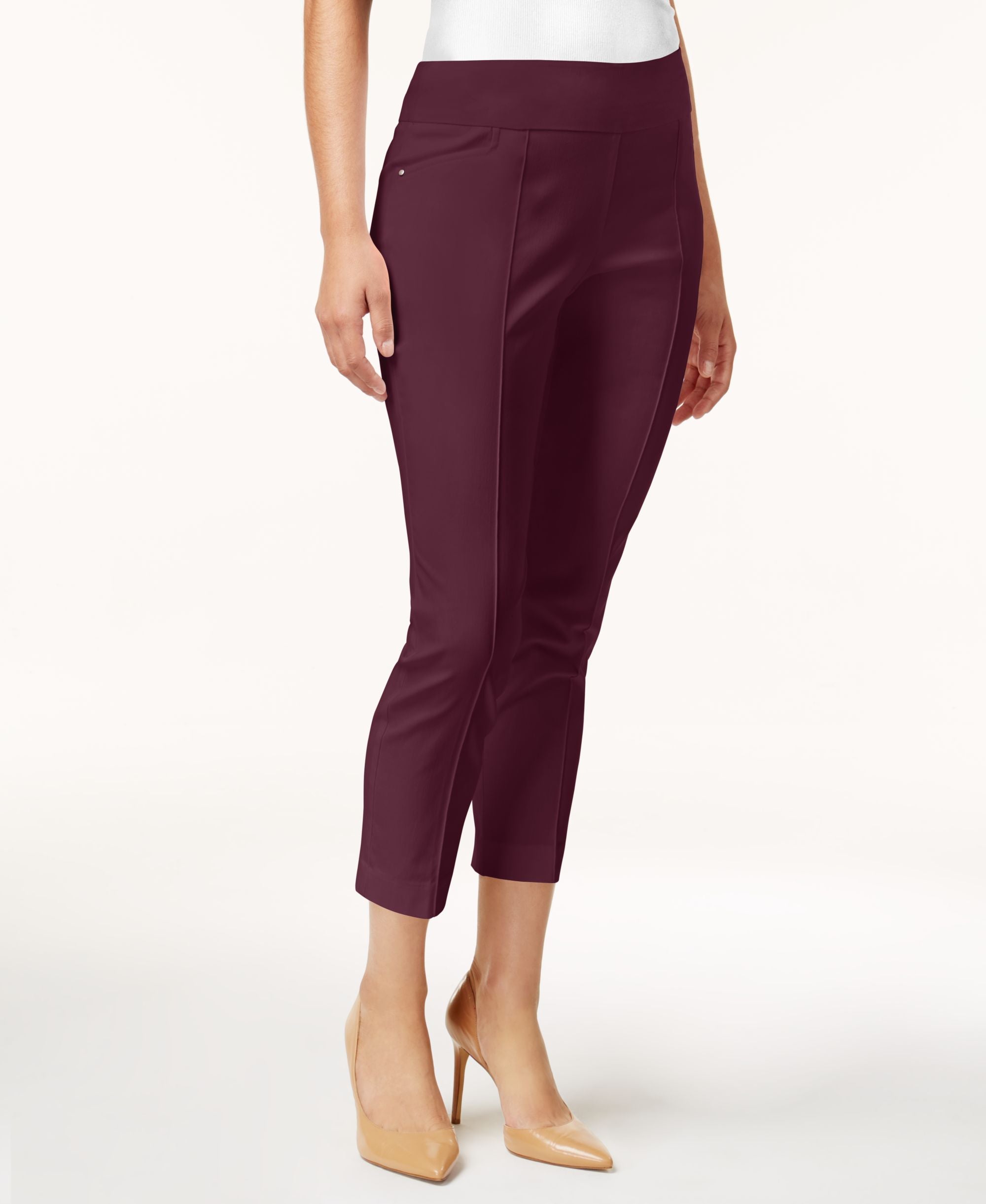 Style & Co Skinny Pull On Ankle Pants