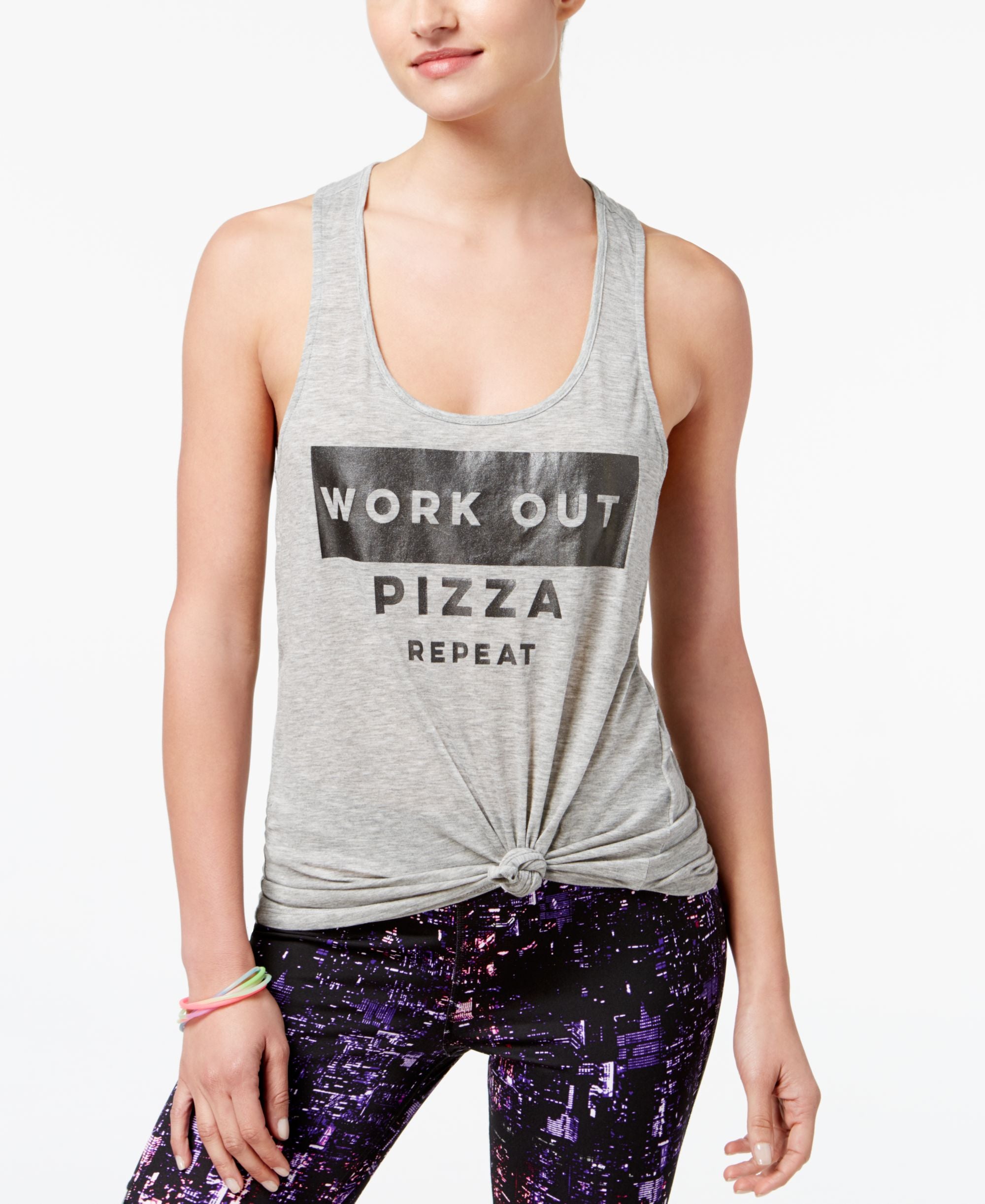 Material Girl Active Juniors Cage Back Tank Top