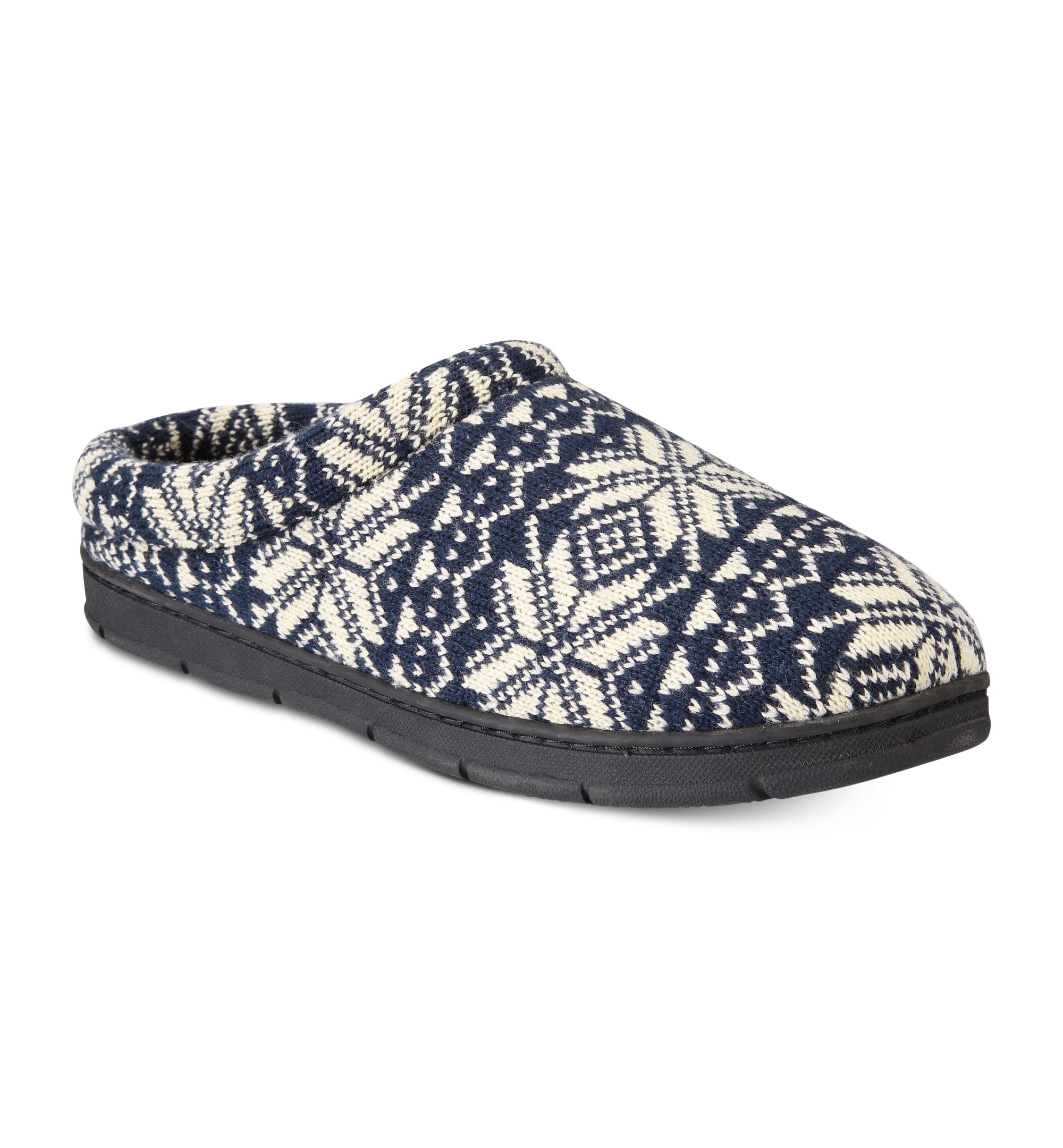 Men's Knit Memory Foam Clog Slippers