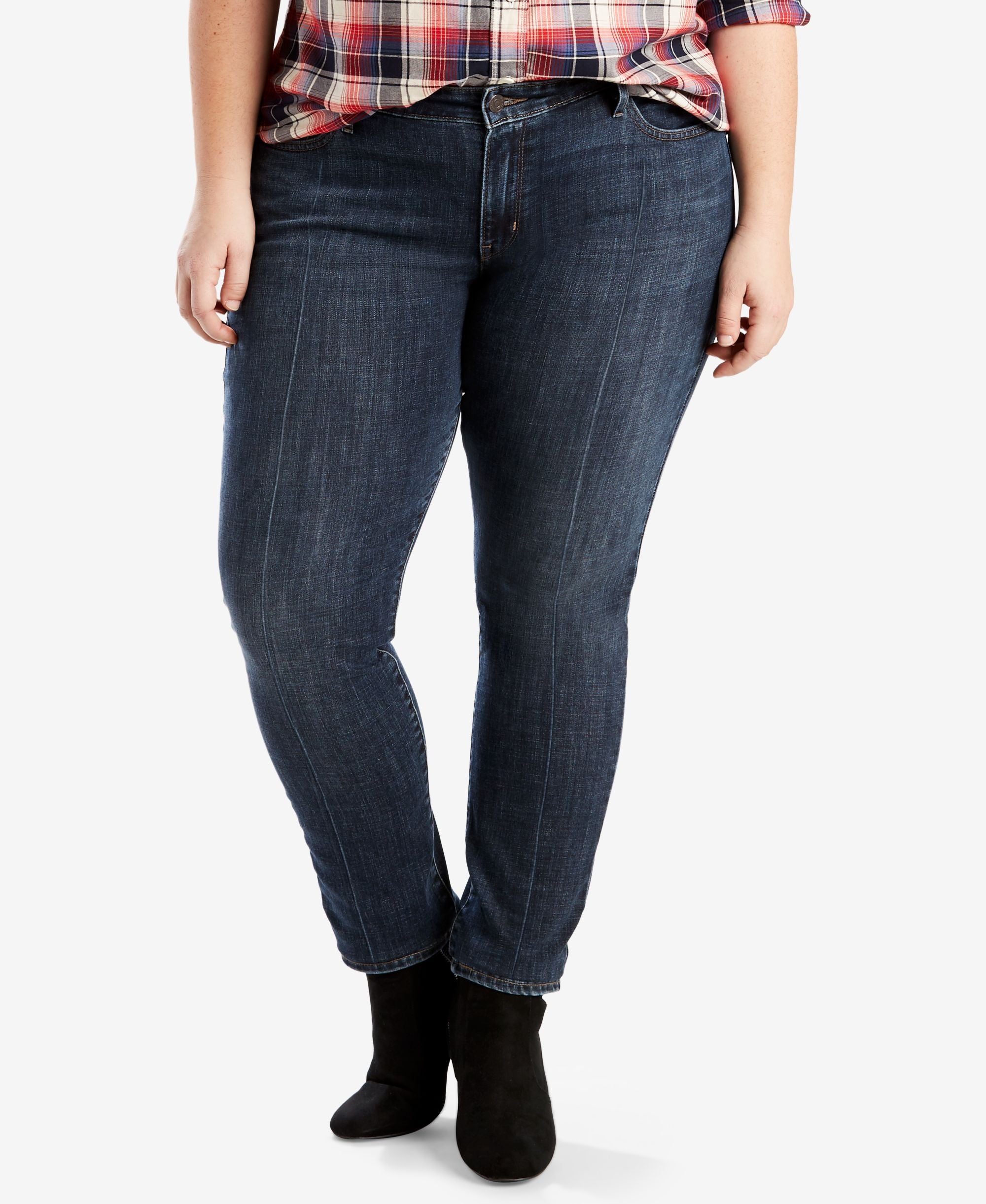 Levis Plus Size 711 Skinny Jeans Short Reg Inseam