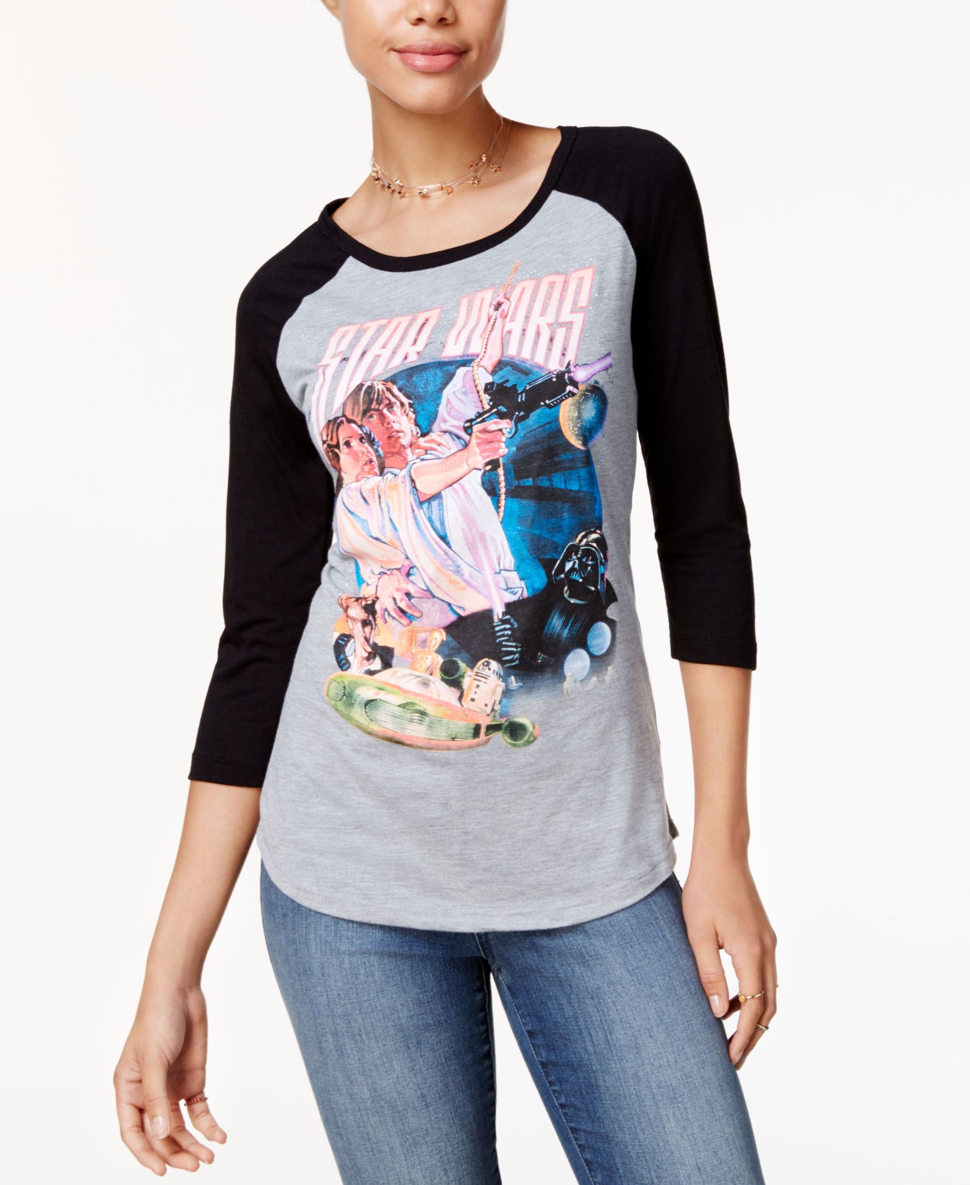 Star Wars Juniors Graphic Baseball T-Shirt