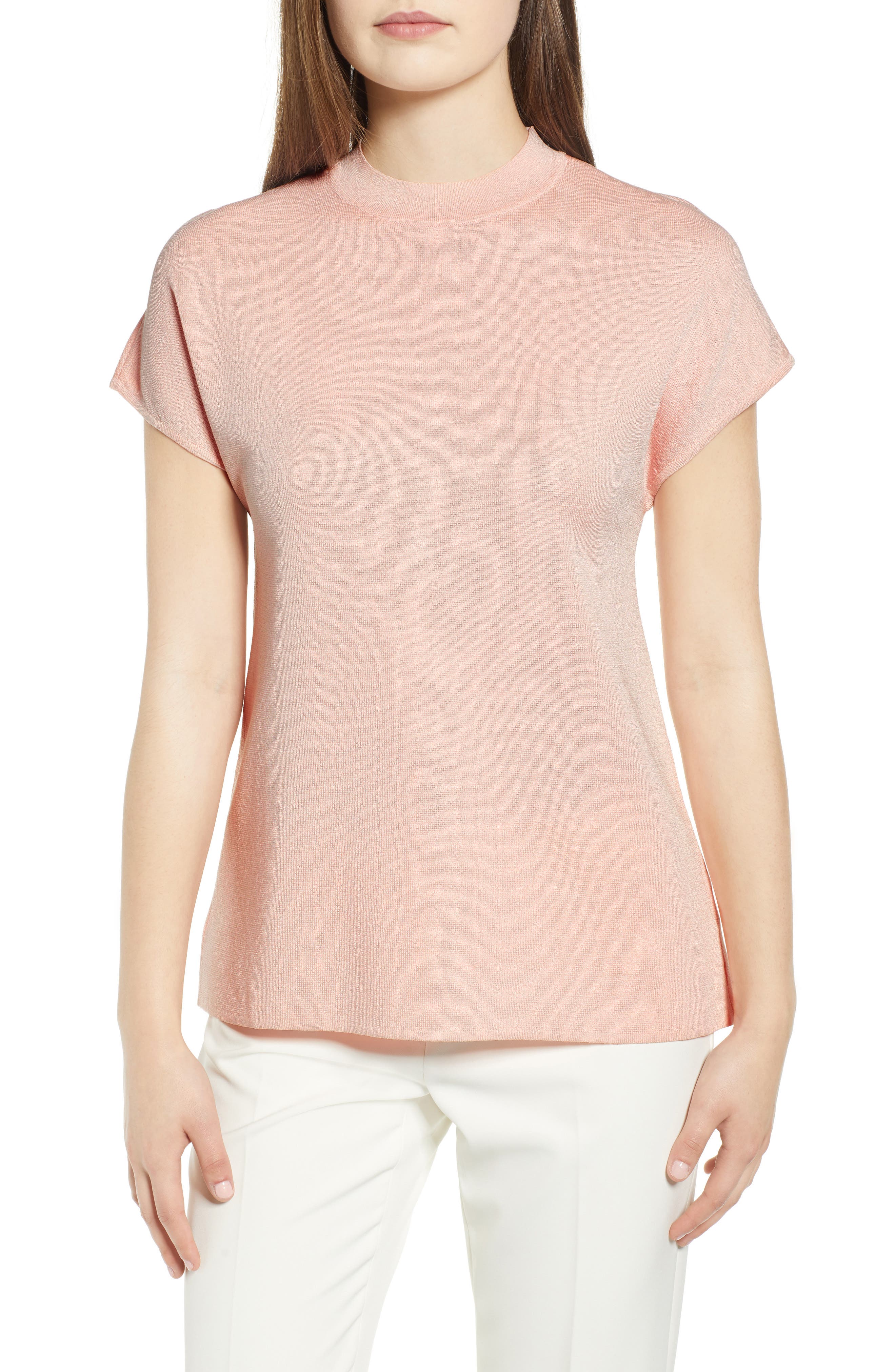 Women's Anne Klein Mock Neck Sweater