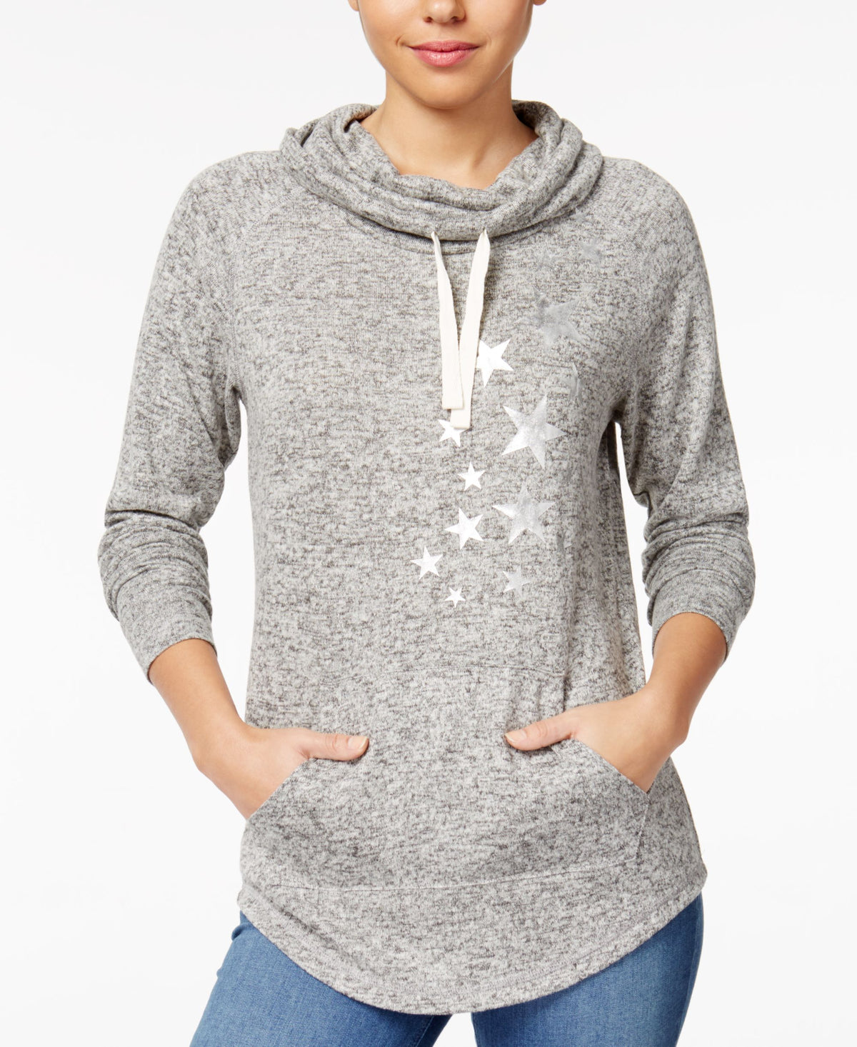 Ultra Flirt Juniors Stars Graphic Top