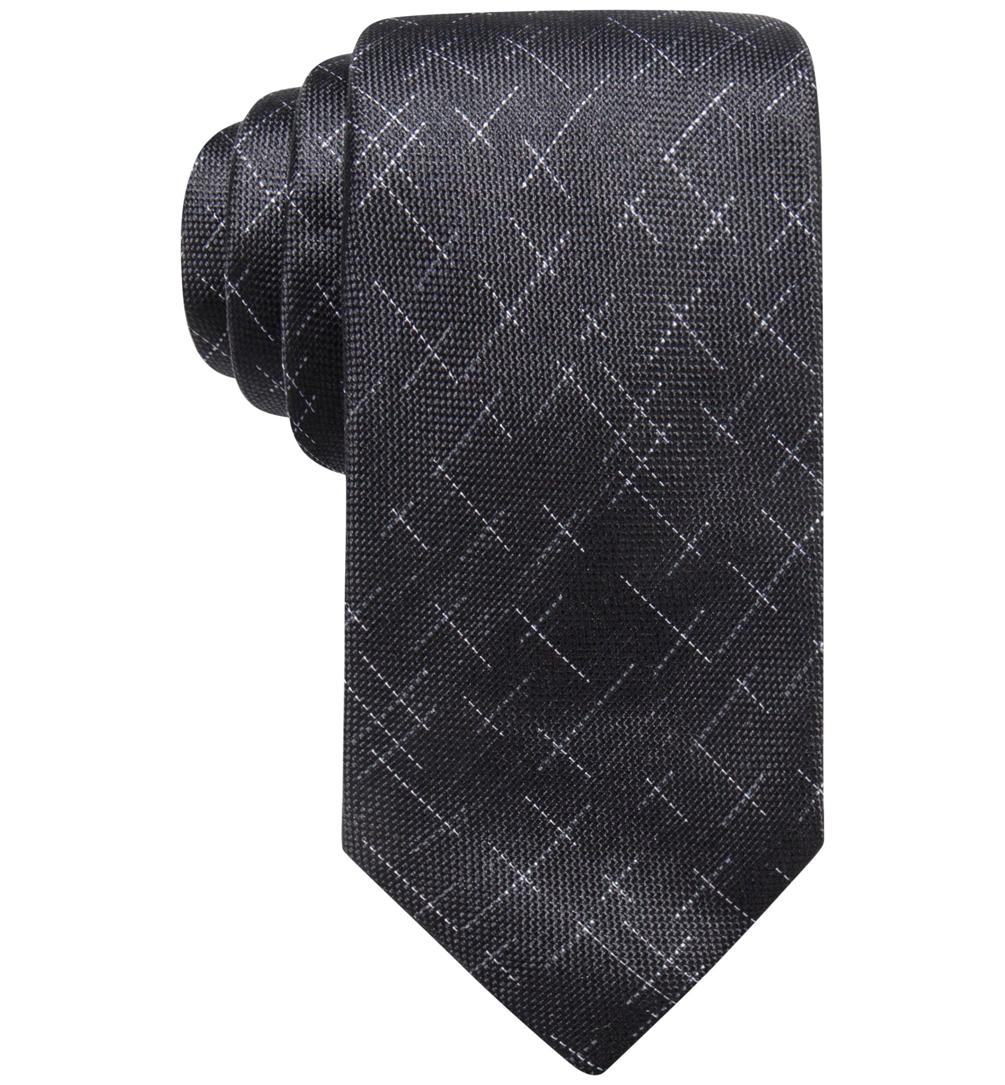 Alfani Mens Reed Dash Silk Tie