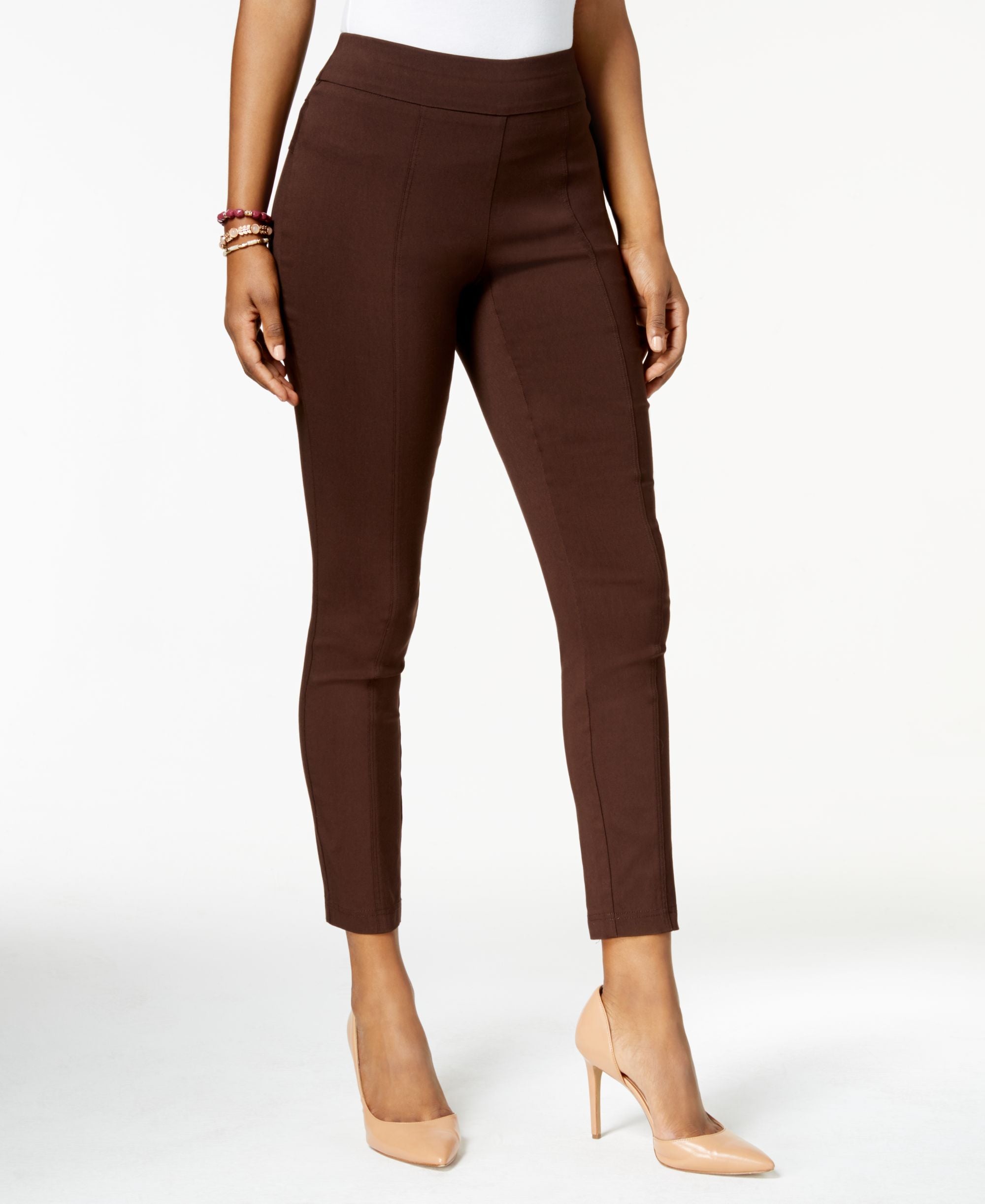 Seamed Skinny Pants