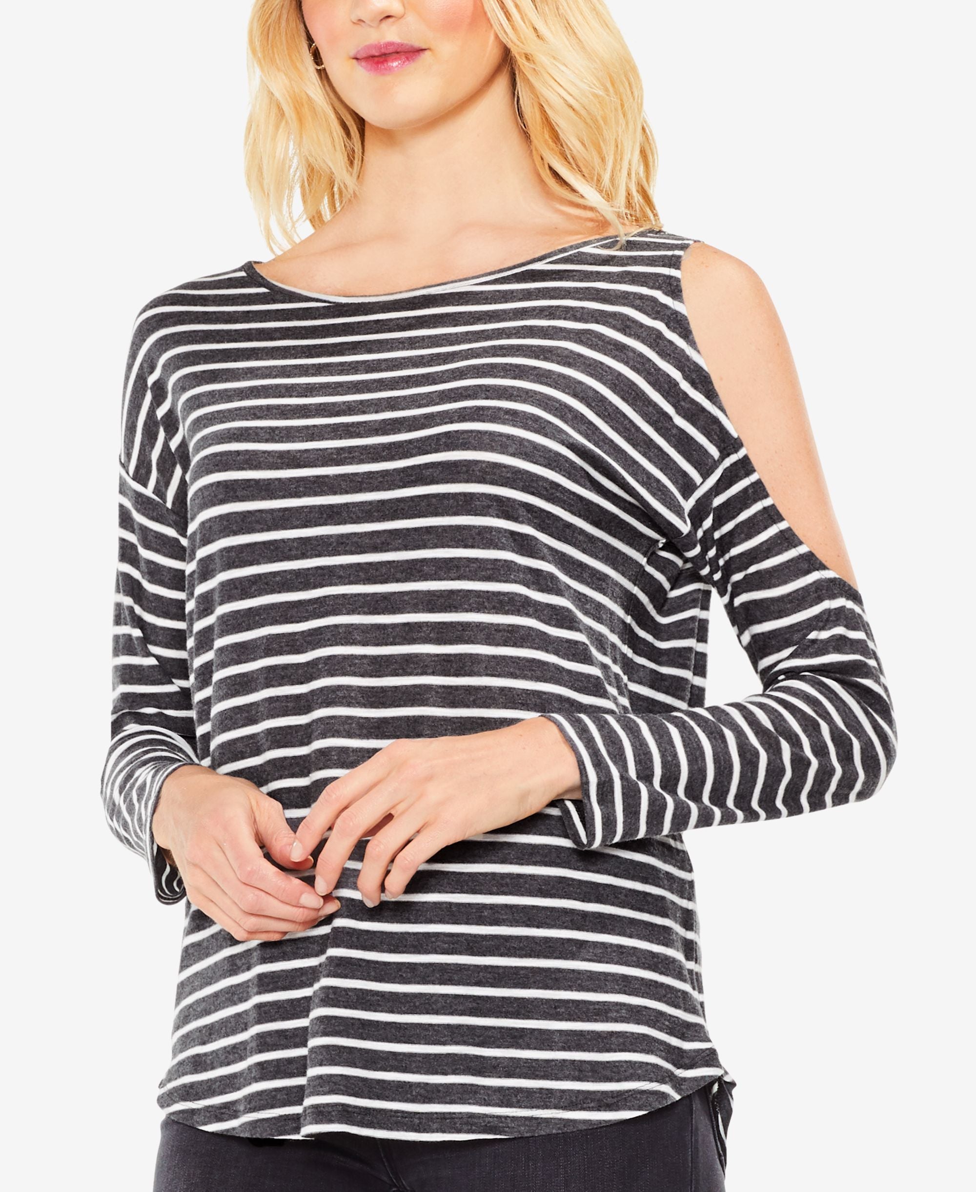 Vince Camuto Cold Shoulder T-Shirt