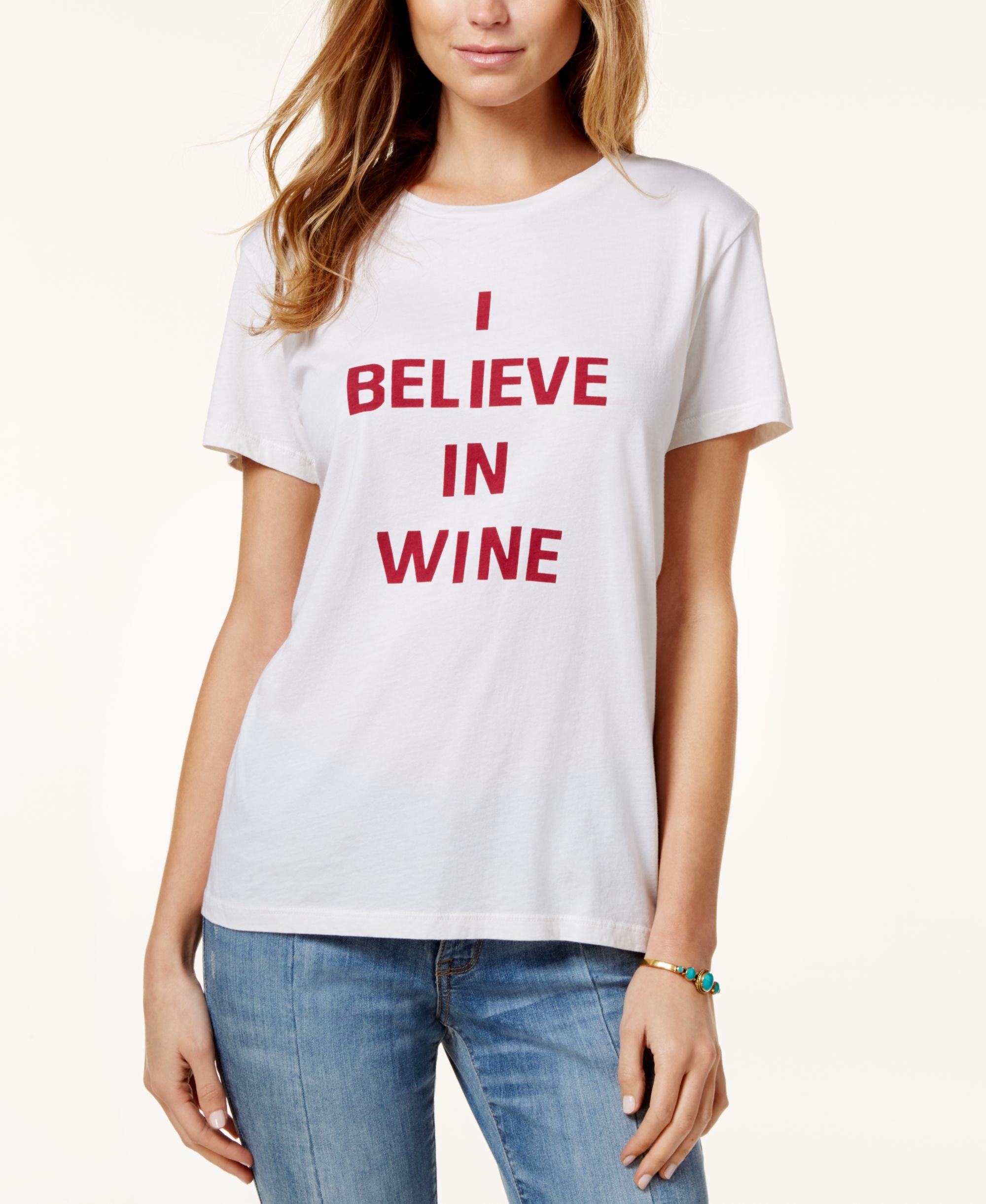 Ban.do Cotton Wine Graphic T-Shirt