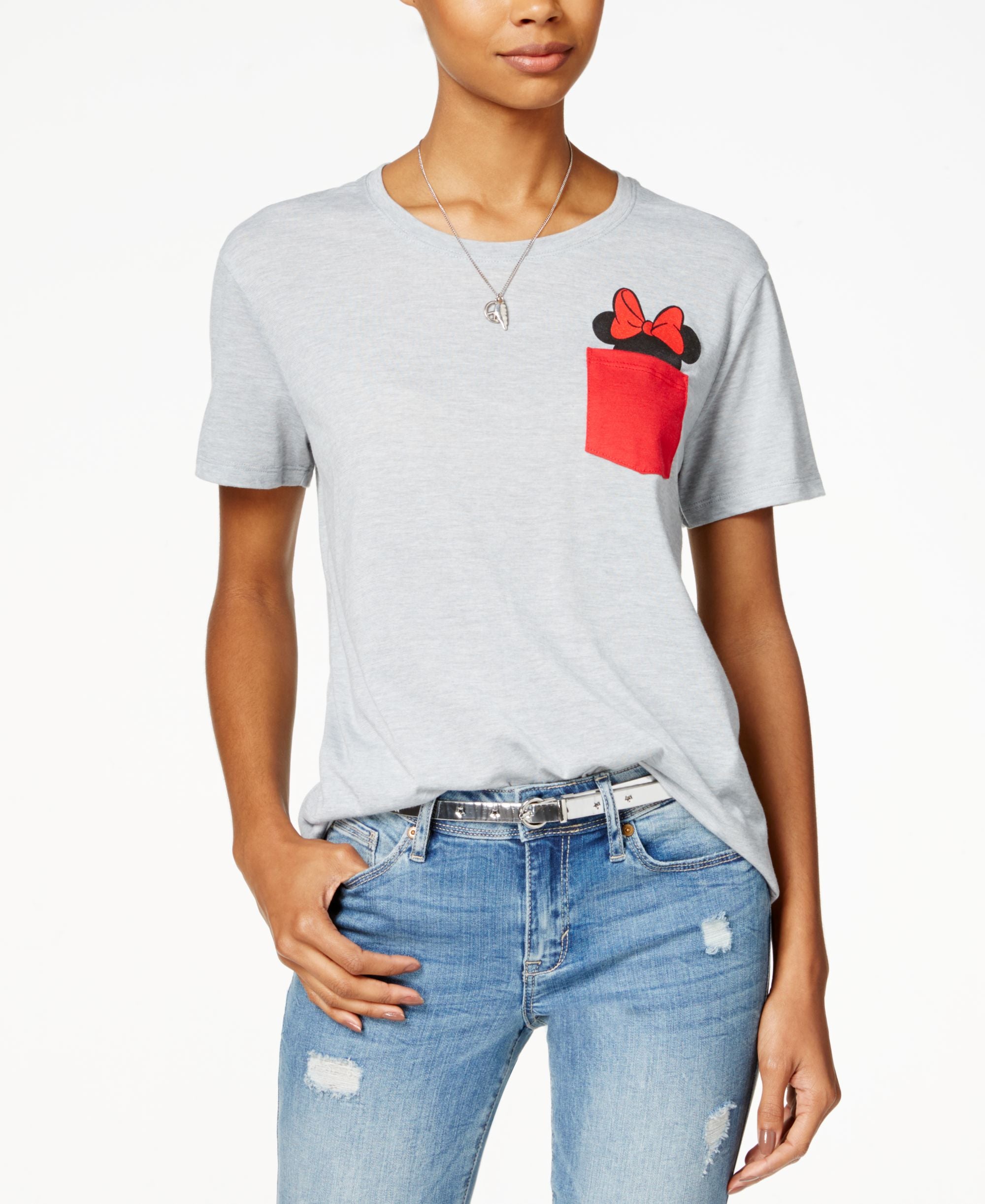 Hybrid Juniors Minnie Mouse Graphic T-Shirt