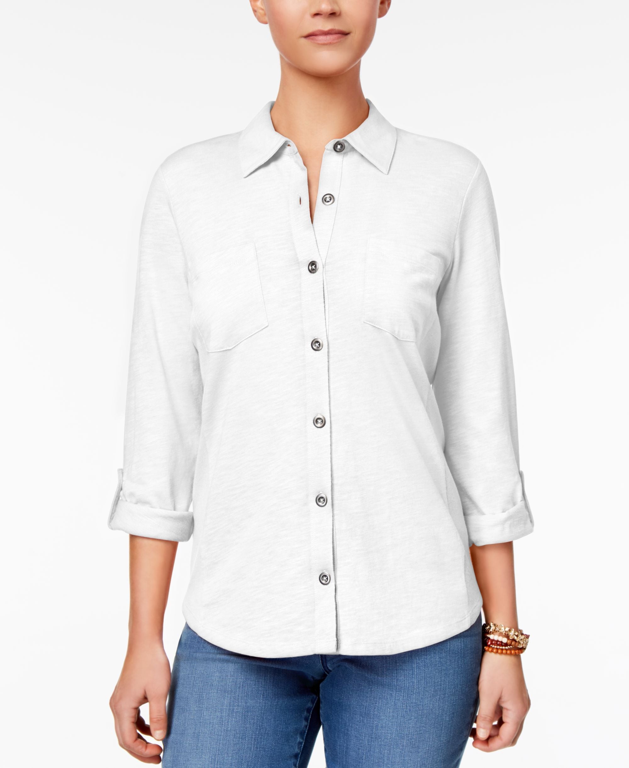 Style & Co Utility Shirt