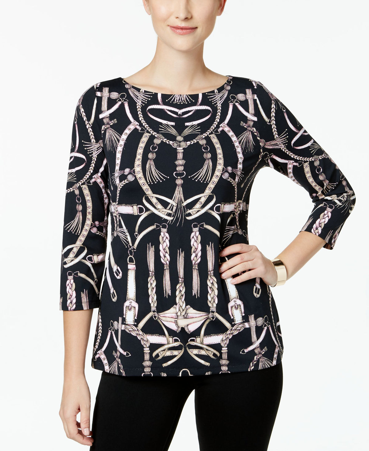 Charter Club Boat Neck Top