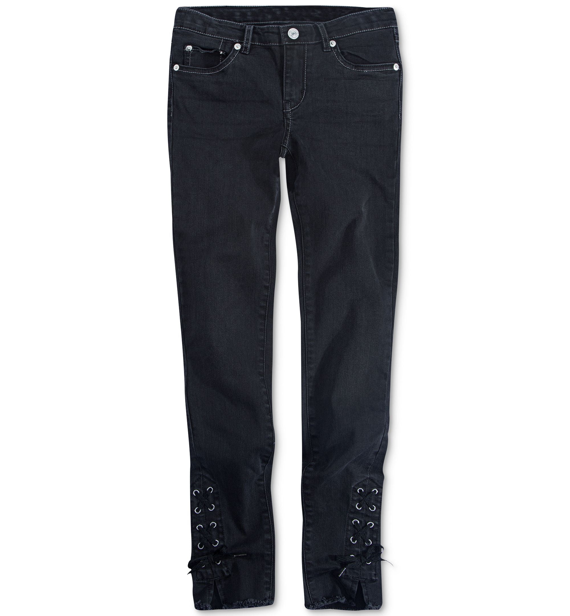 Levis 710 Super Skinny Lace Up Jeans Big Girls