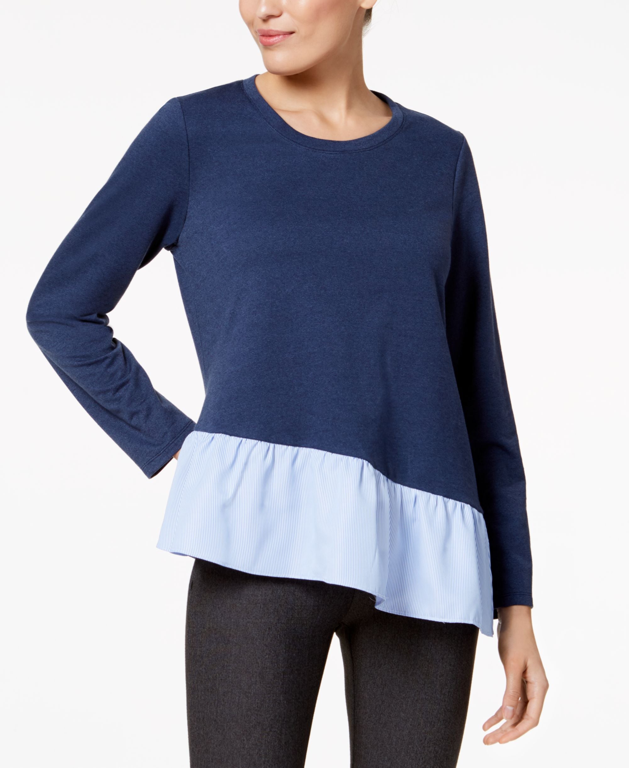 Jpr Asymmetrical Layered Look Top