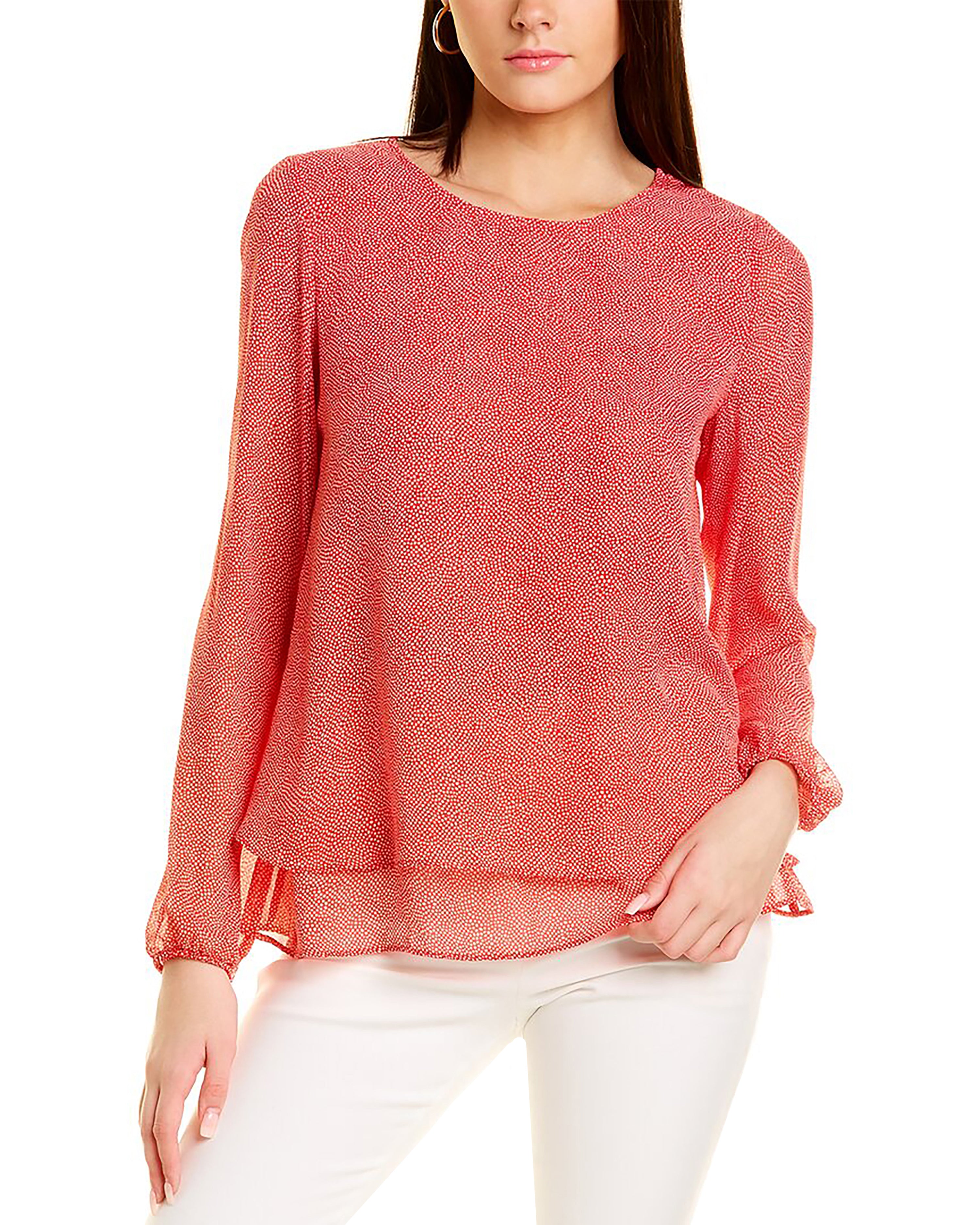 Anne Klein Double Layer Blouse