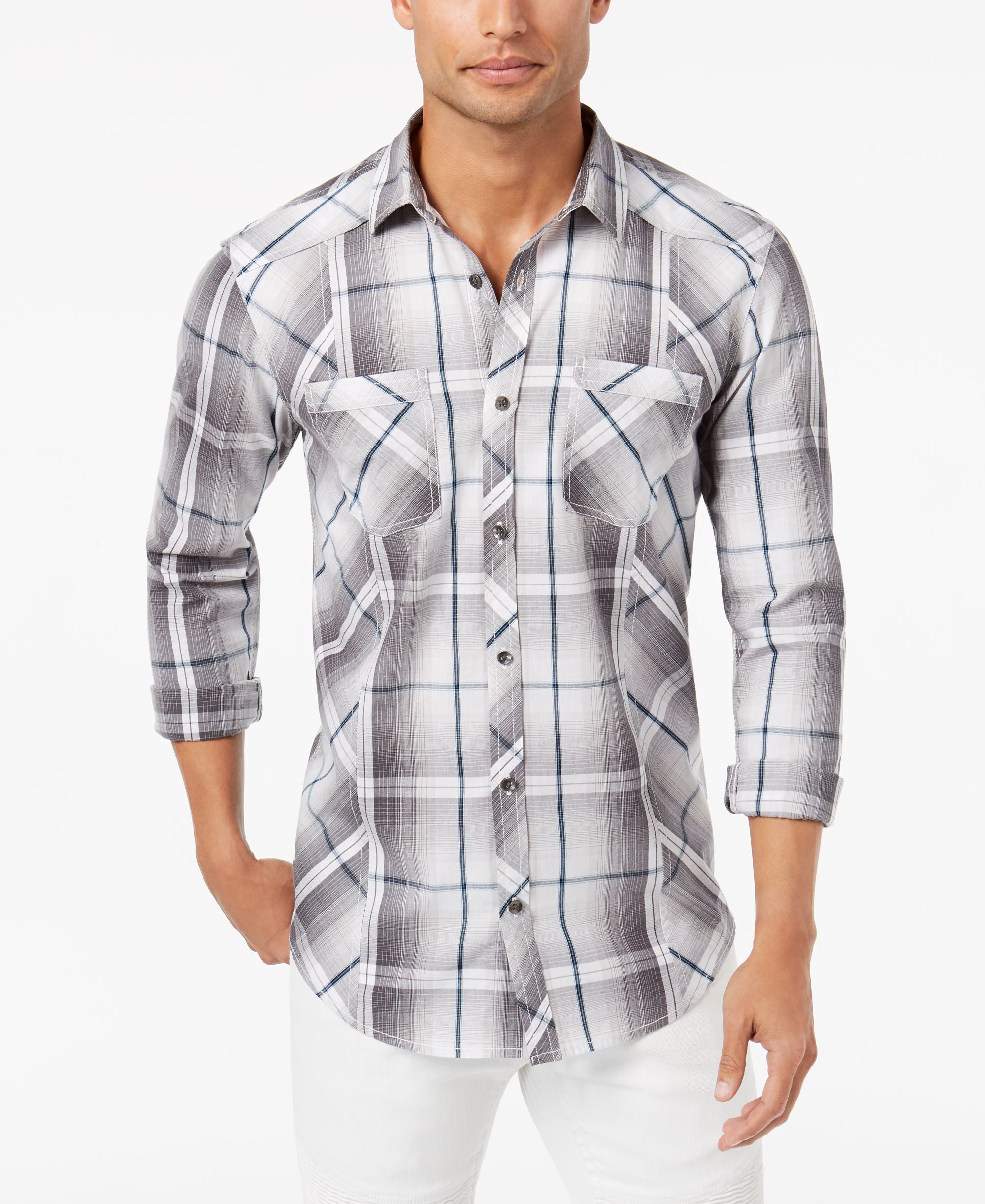 Mens Plaid Shirt
