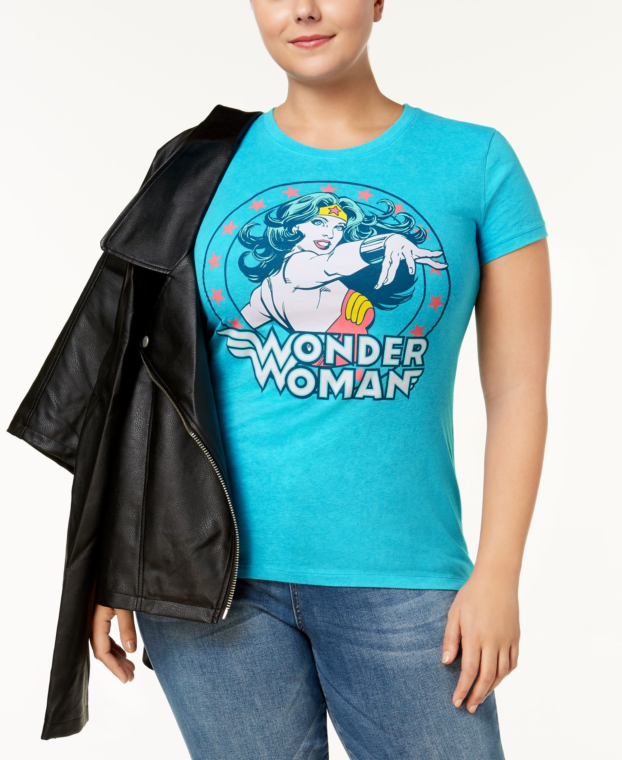Hybrid Plus Size Wonder Woman T-Shirt