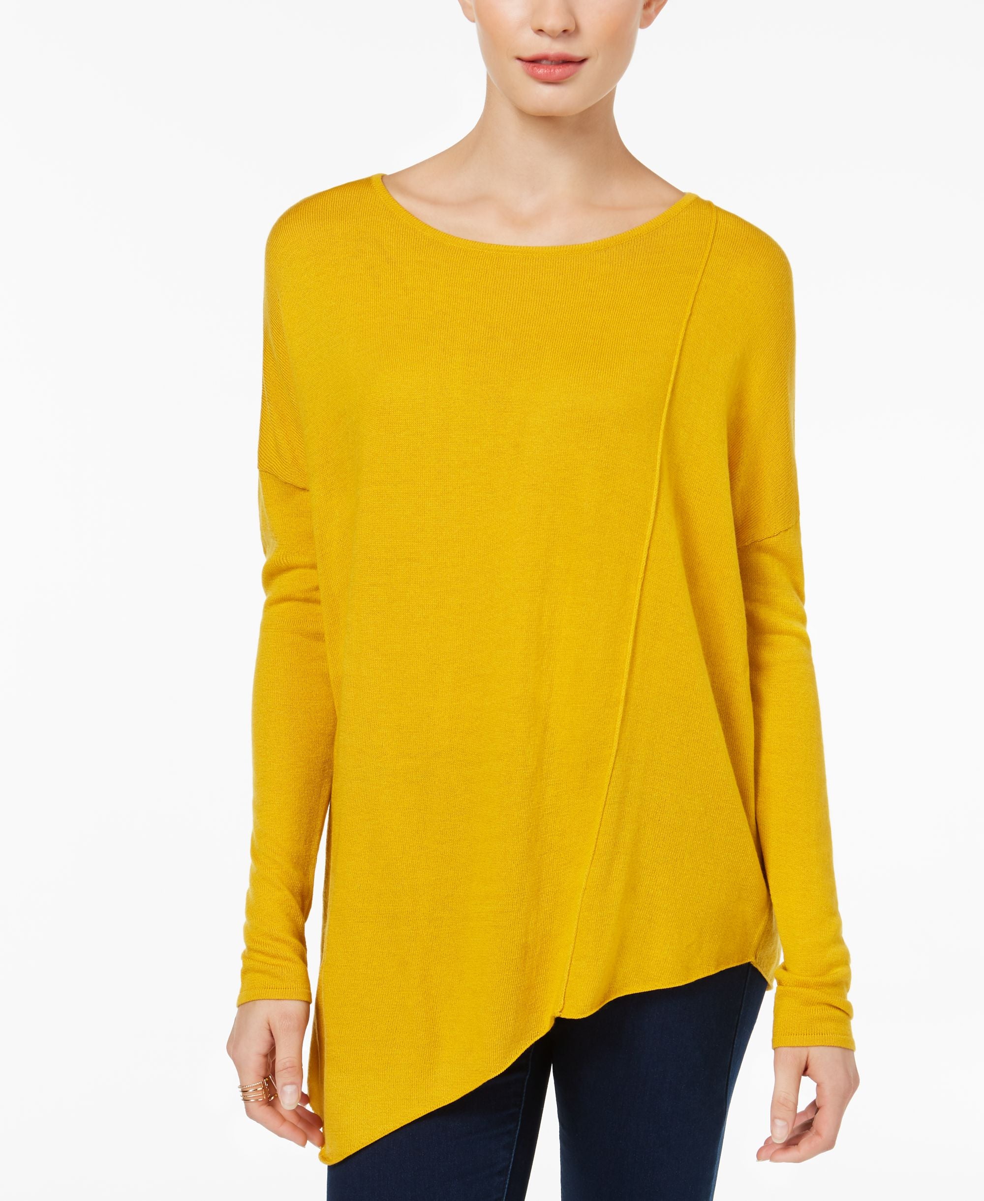 Asymmetrical Tunic Sweater