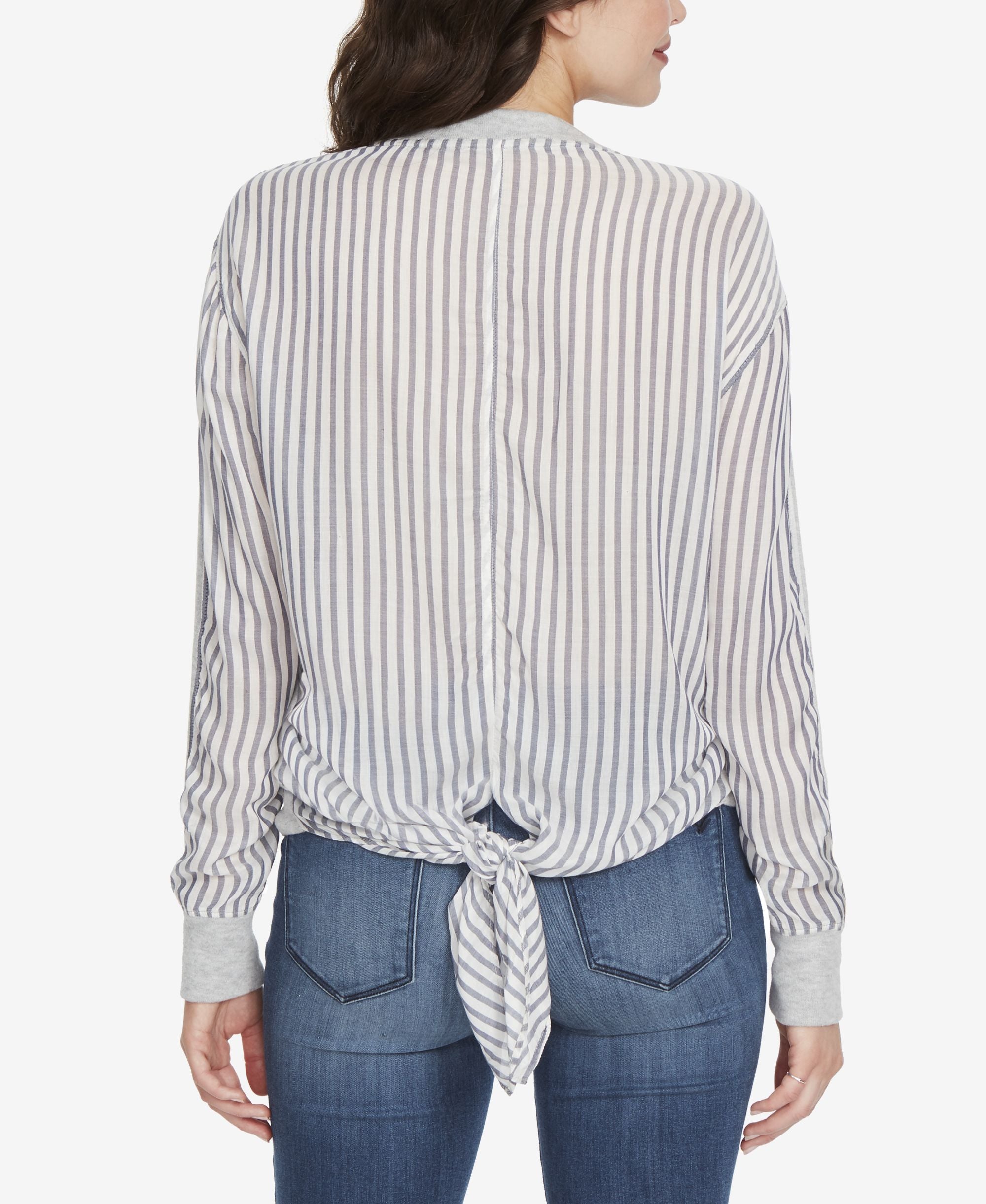 William Rast Tie Back Sweatshirt