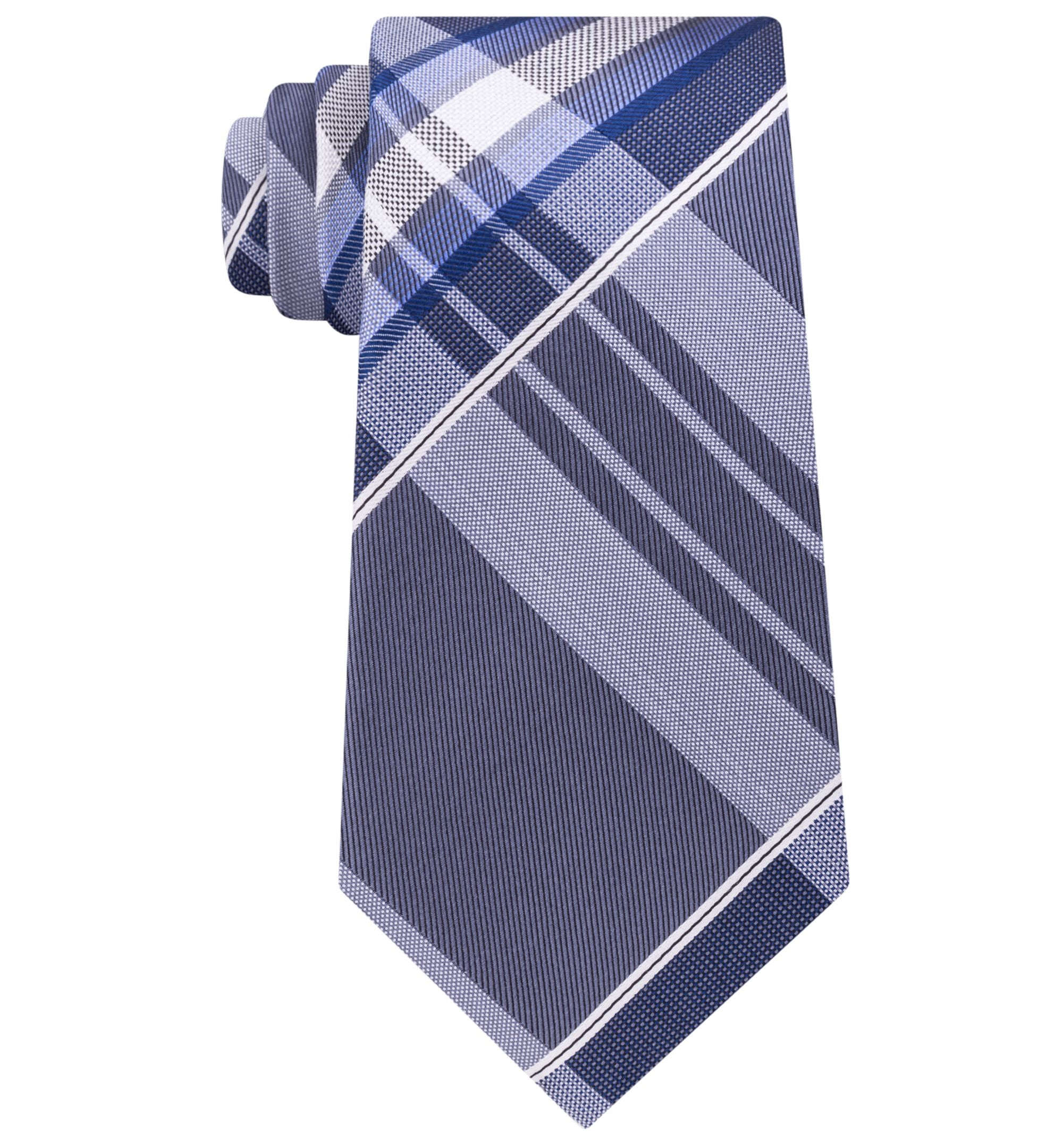 Kenneth Cole Reaction Mens Plaid Tie