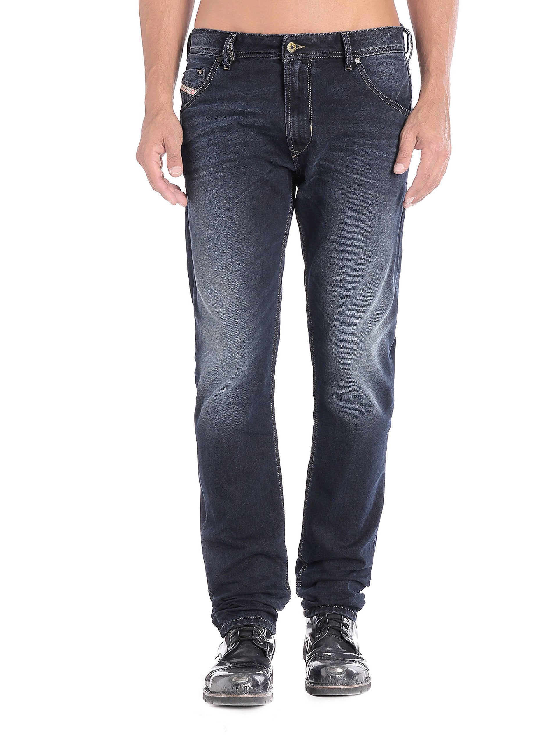 Diesel Mens Regular Slim Carrot 0837K Jeans
