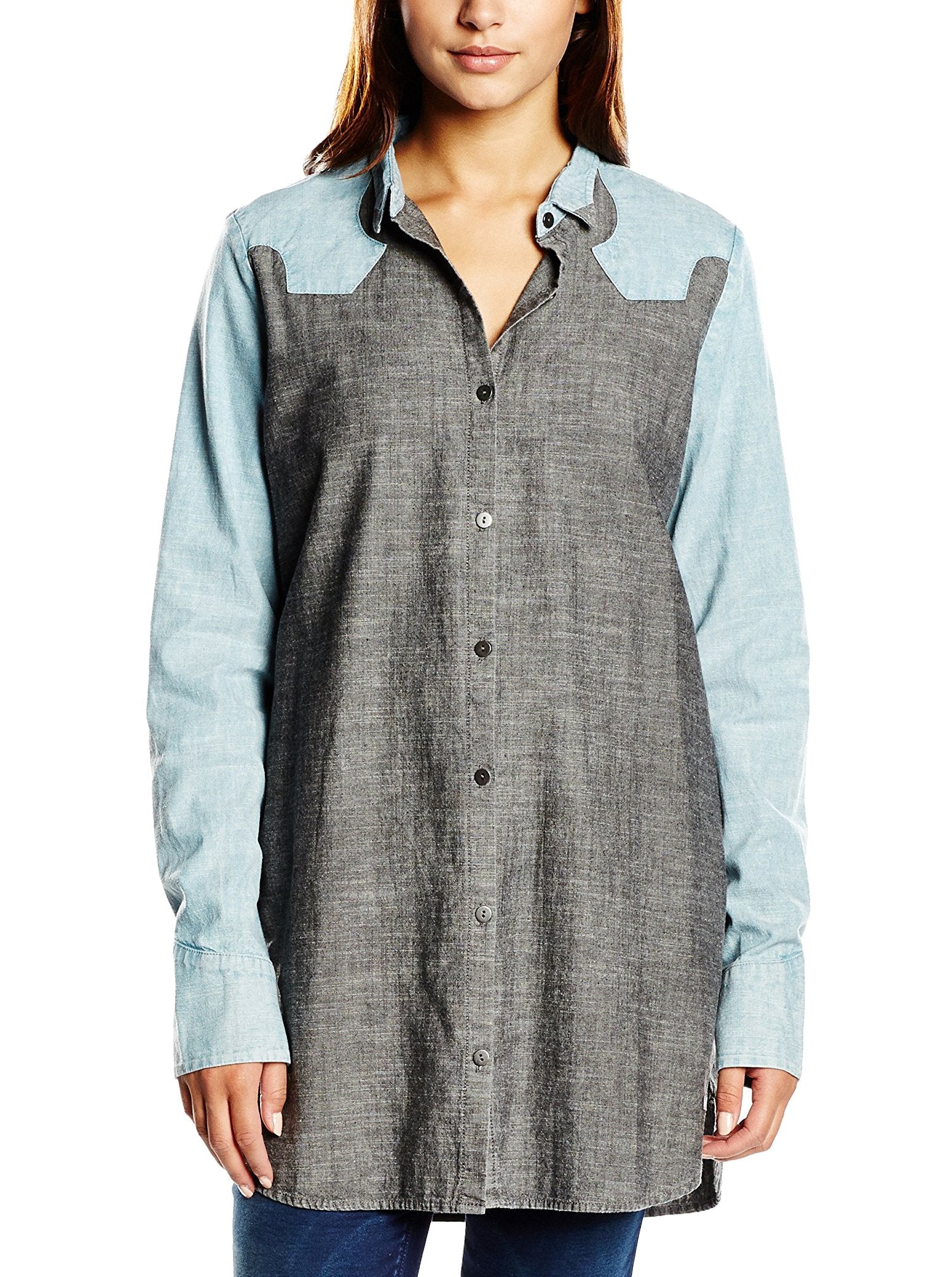 Diesel Womens Sutcliffe Shirt Grey