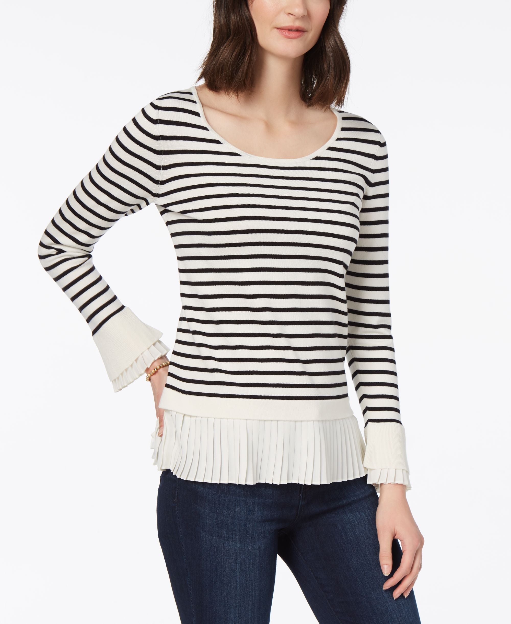 Charter Club Layered Look Sweater